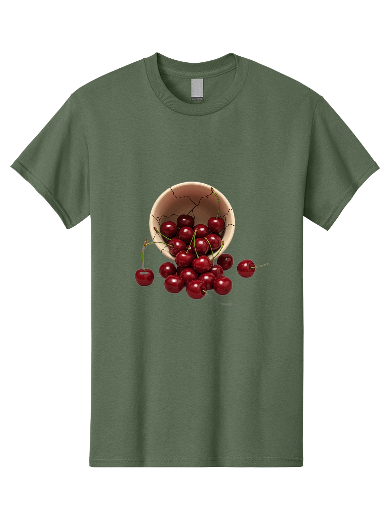 Cherries Men'S Graphic Tee, 100% Cotton, Comfortable Casual Summer Wear, Machine Washable, Vintage Camera, Old Camera, Antique Camera, Black Camera, Classic Photography, Photography Equipment, Nostalgic Device, Film Camera, Camera Art Bah741