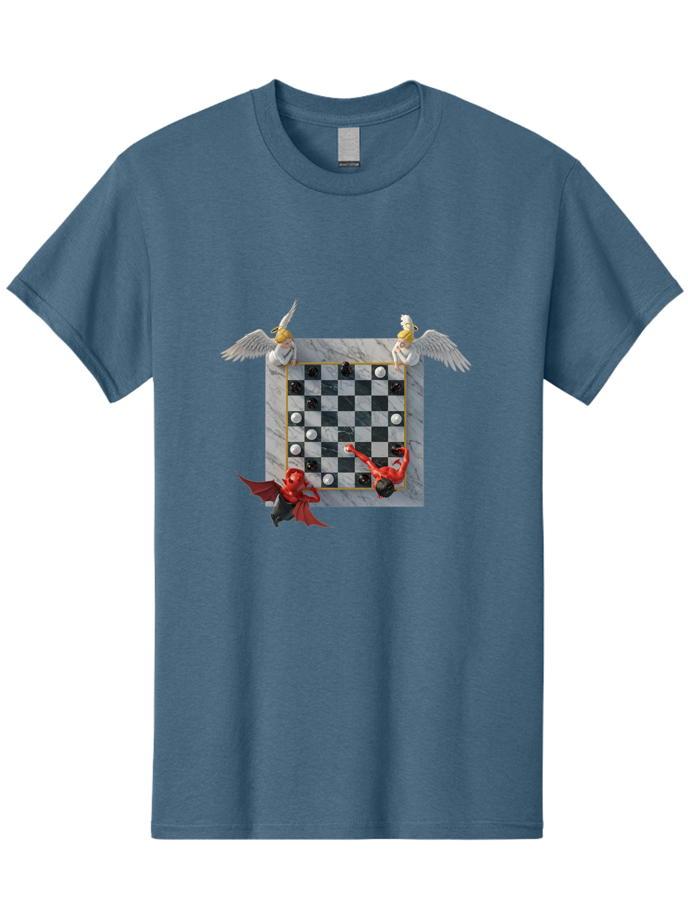 Chess-Game-1 Men'S Graphic Tee, 100% Cotton, Comfortable Casual Summer Wear, Machine Washable, Vintage Camera, Old Camera, Antique Camera, Black Camera, Classic Photography, Photography Equipment, Nostalgic Device, Film Camera, Camera Art Bah744