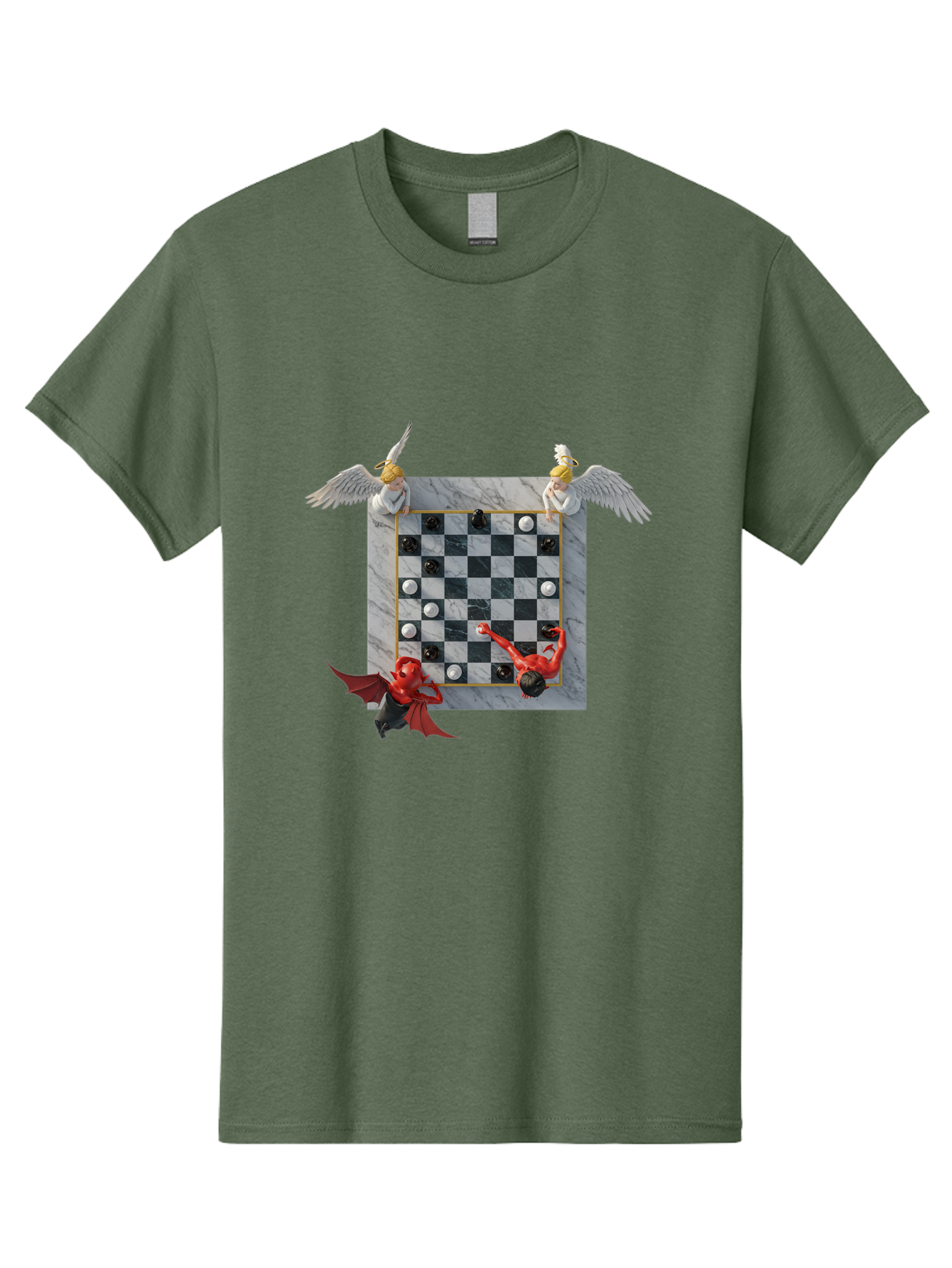 Chess-Game-1 Men'S Graphic Tee, 100% Cotton, Comfortable Casual Summer Wear, Machine Washable, Vintage Camera, Old Camera, Antique Camera, Black Camera, Classic Photography, Photography Equipment, Nostalgic Device, Film Camera, Camera Art Bah744