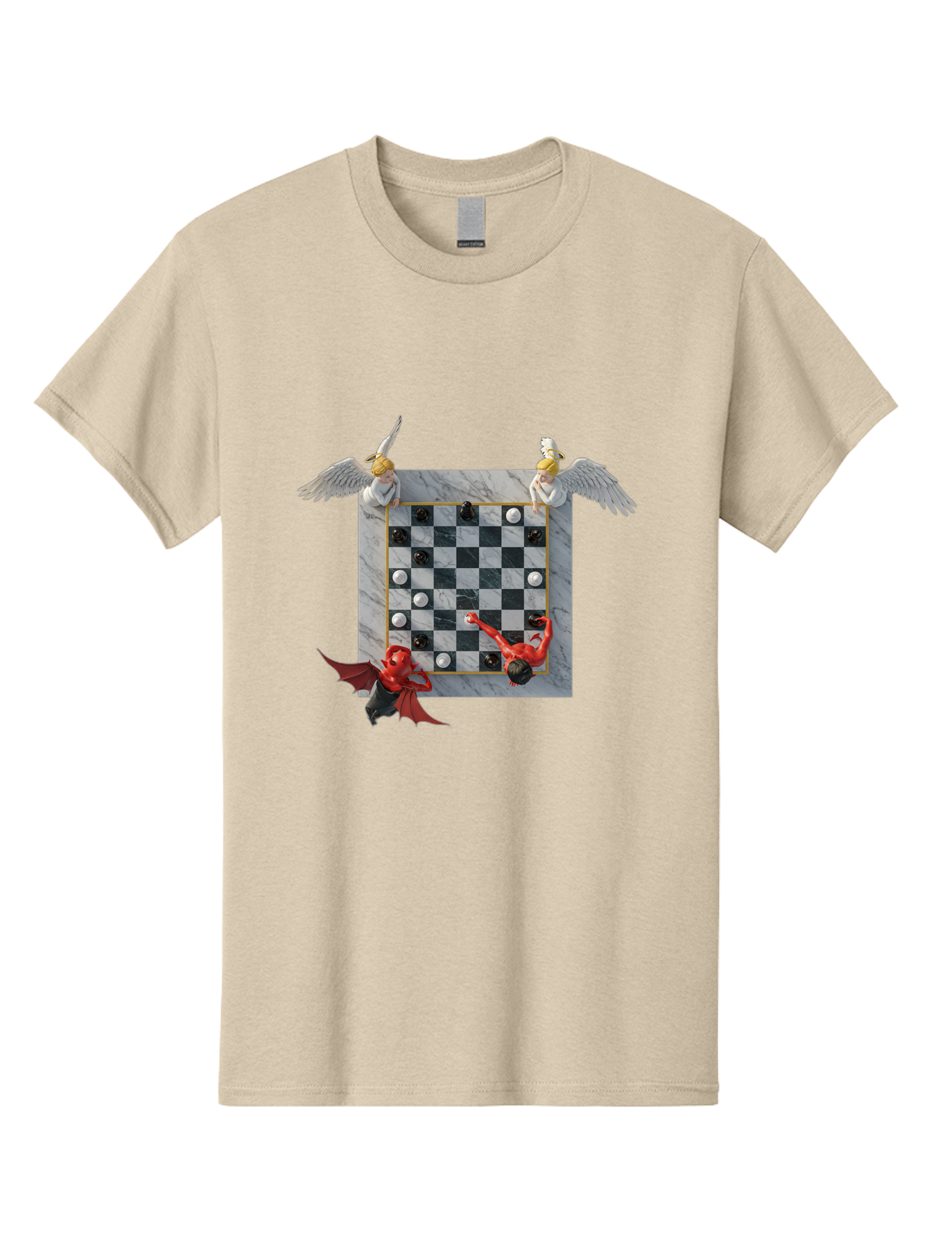 Chess-Game-1 Men'S Graphic Tee, 100% Cotton, Comfortable Casual Summer Wear, Machine Washable, Vintage Camera, Old Camera, Antique Camera, Black Camera, Classic Photography, Photography Equipment, Nostalgic Device, Film Camera, Camera Art Bah744