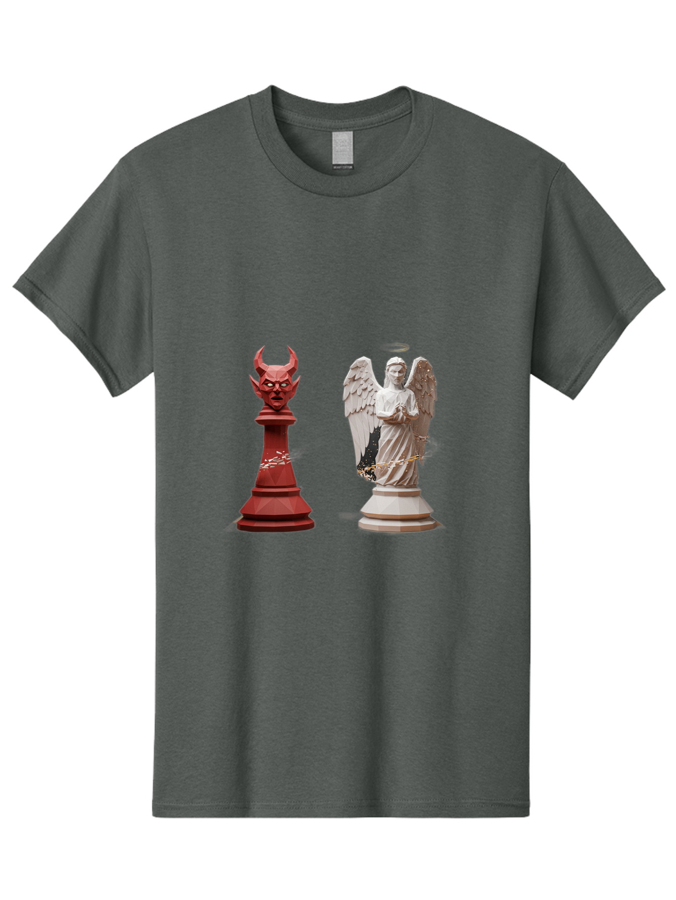 Chess-Pieces Men'S Graphic Tee, 100% Cotton, Comfortable Casual Summer Wear, Machine Washable, Vintage Camera, Old Camera, Antique Camera, Black Camera, Classic Photography, Photography Equipment, Nostalgic Device, Film Camera, Camera Art Bah747