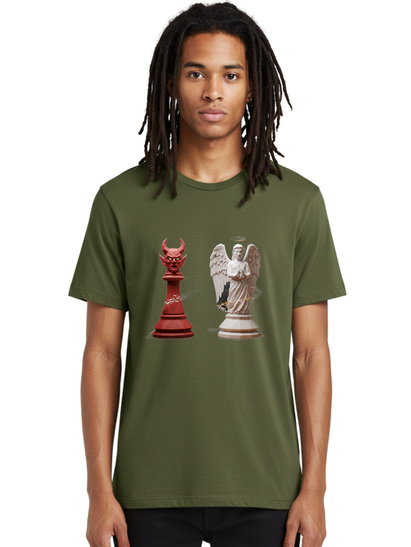 Chess-Pieces Men'S Graphic Tee, 100% Cotton, Comfortable Casual Summer Wear, Machine Washable, Vintage Camera, Old Camera, Antique Camera, Black Camera, Classic Photography, Photography Equipment, Nostalgic Device, Film Camera, Camera Art Bah747
