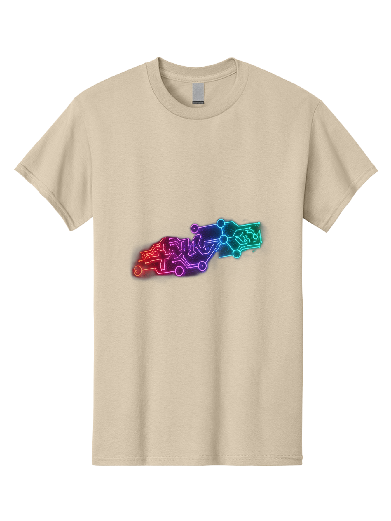 Circuit-Board-Car Men'S Graphic Tee, 100% Cotton, Comfortable Casual Summer Wear, Machine Washable, Vintage Camera, Old Camera, Antique Camera, Black Camera, Classic Photography, Photography Equipment, Nostalgic Device, Film Camera, Camera Art Bah751