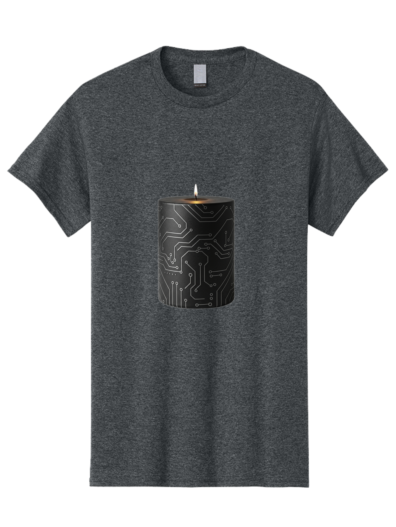 Circuit-Candle Men'S Graphic Tee, 100% Cotton, Comfortable Casual Summer Wear, Machine Washable, Vintage Camera, Old Camera, Antique Camera, Black Camera, Classic Photography, Photography Equipment, Nostalgic Device, Film Camera, Camera Art Bah756