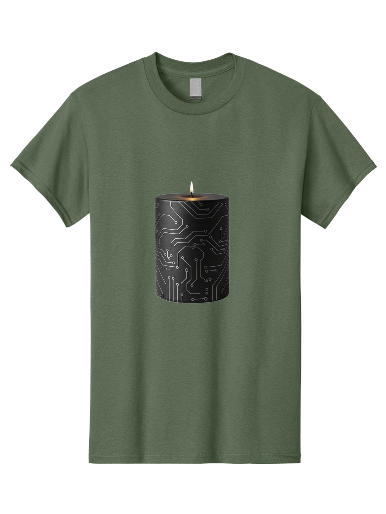 Circuit-Candle Men'S Graphic Tee, 100% Cotton, Comfortable Casual Summer Wear, Machine Washable, Vintage Camera, Old Camera, Antique Camera, Black Camera, Classic Photography, Photography Equipment, Nostalgic Device, Film Camera, Camera Art Bah756