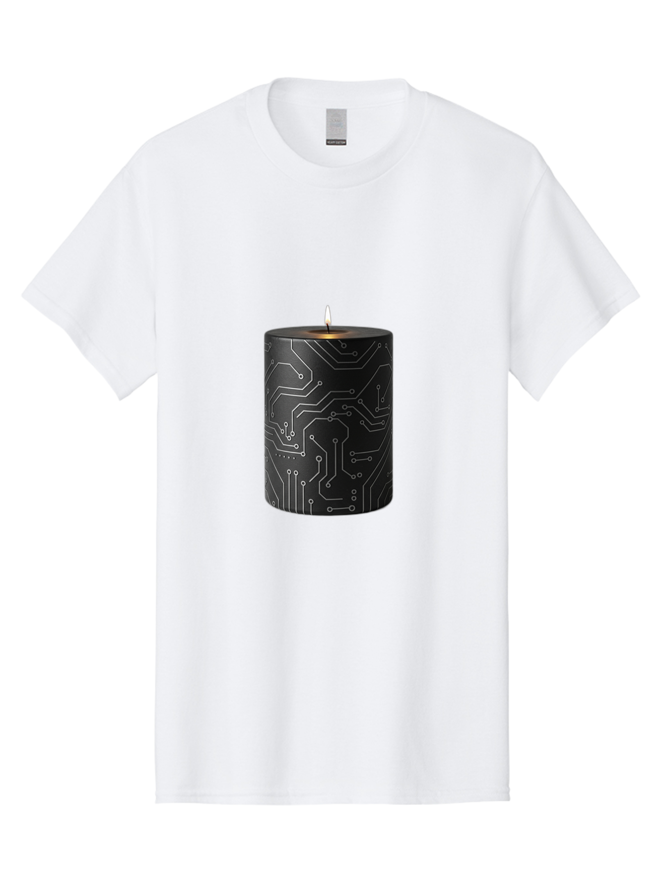 Circuit-Candle Men'S Graphic Tee, 100% Cotton, Comfortable Casual Summer Wear, Machine Washable, Vintage Camera, Old Camera, Antique Camera, Black Camera, Classic Photography, Photography Equipment, Nostalgic Device, Film Camera, Camera Art Bah756