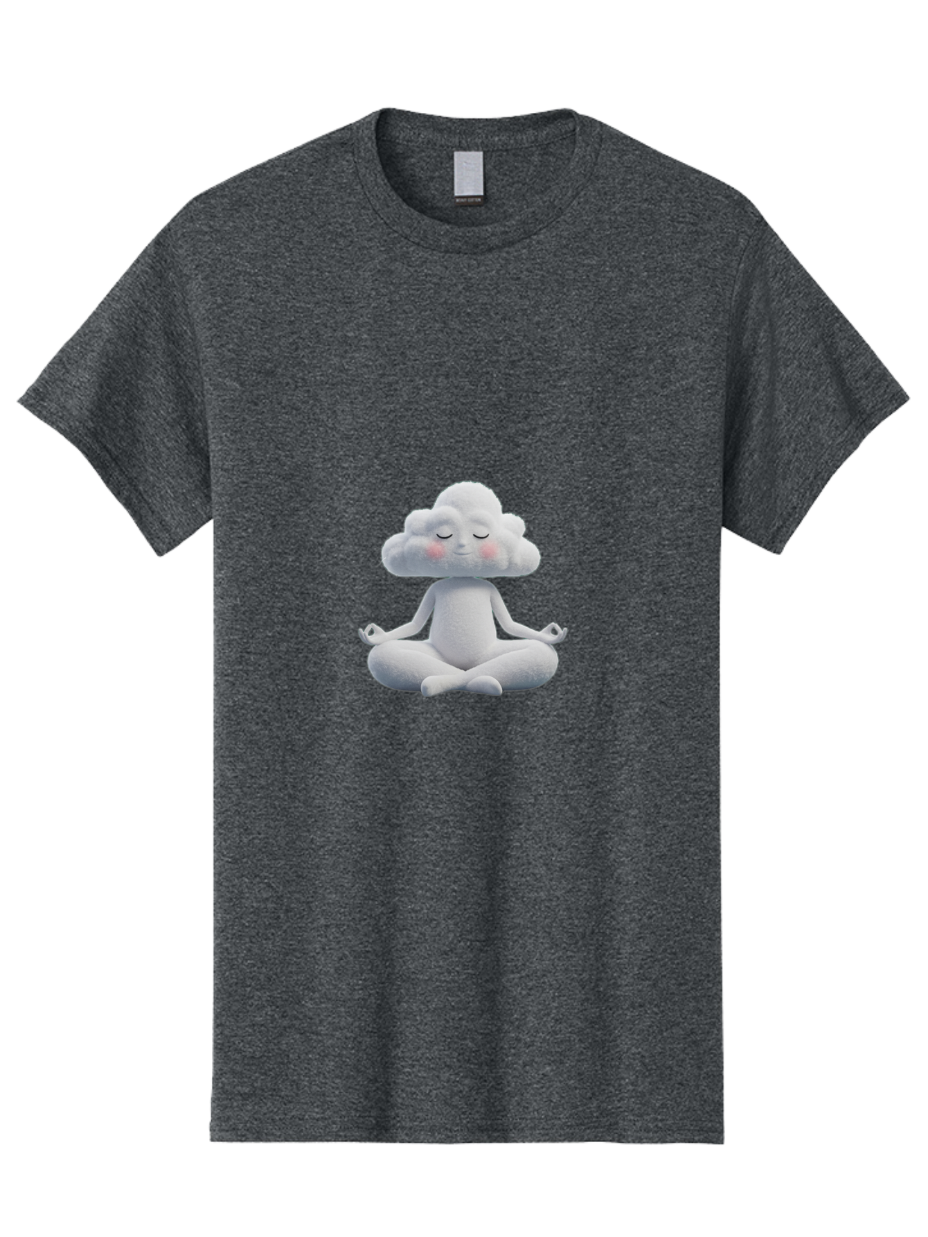 Cloud-Person-Meditating Men'S Graphic Tee, 100% Cotton, Comfortable Casual Summer Wear, Machine Washable, Vintage Camera, Old Camera, Antique Camera, Black Camera, Classic Photography, Photography Equipment, Nostalgic Device, Film Camera, Bah764