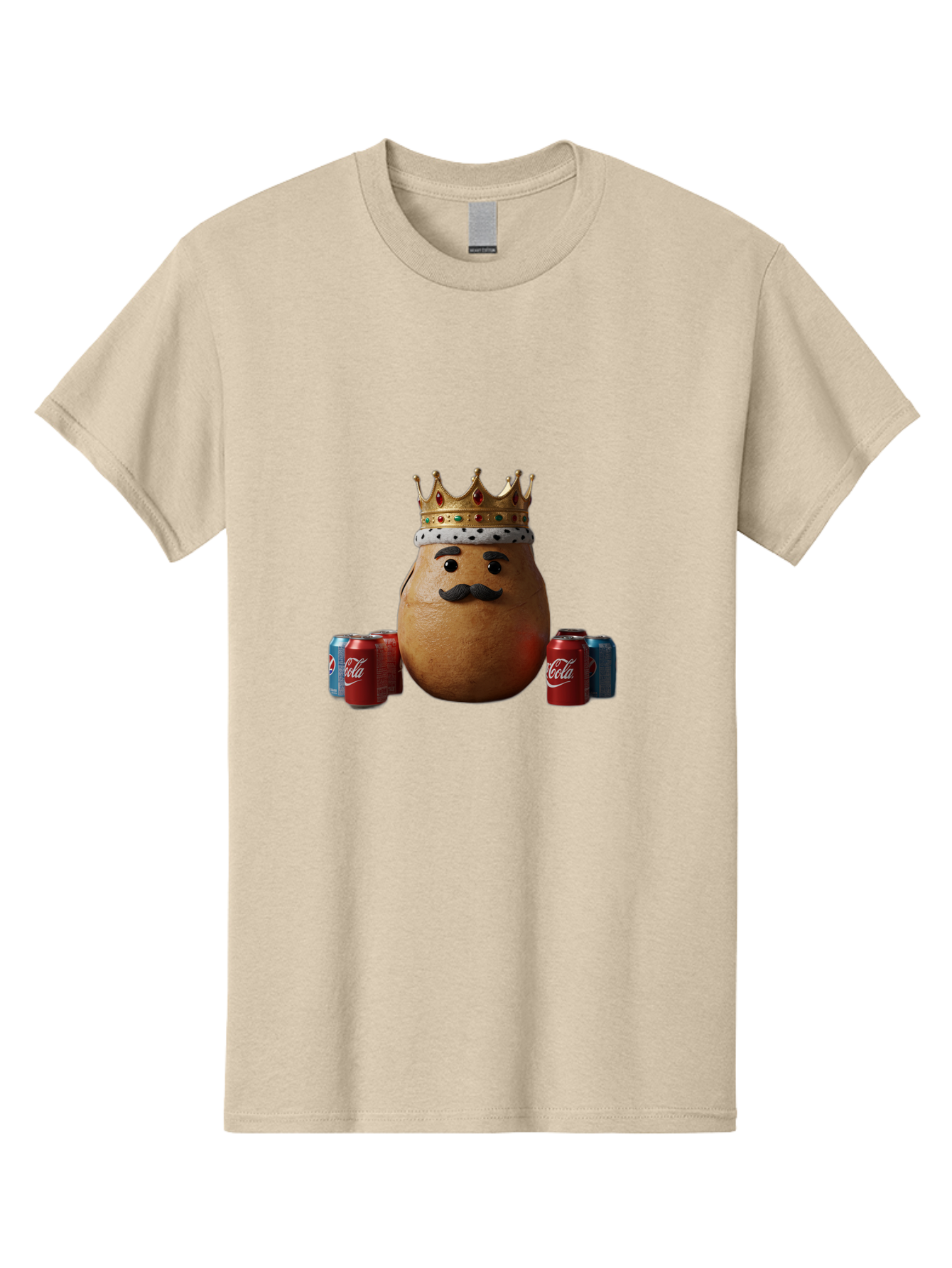 Coca-Cola-Potato Men'S Graphic Tee, 100% Cotton, Comfortable Casual Summer Wear, Machine Washable, Vintage Camera, Old Camera, Antique Camera, Black Camera, Classic Photography, Photography Equipment, Nostalgic Device, Film Camera, Camera Art Bah767