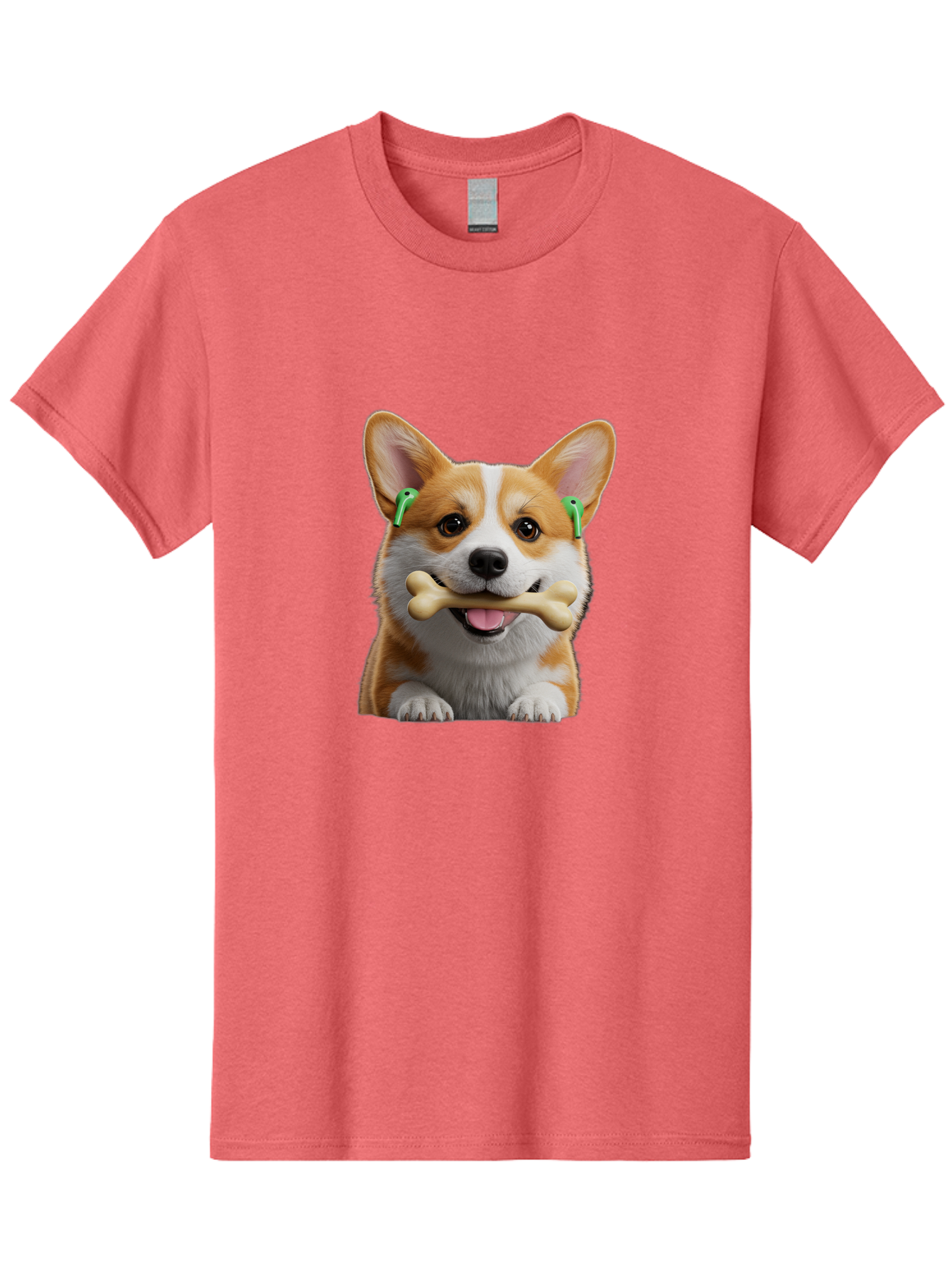 Corgi-With-Bone Men'S Graphic Tee, 100% Cotton, Comfortable Casual Summer Wear, Machine Washable, Vintage Camera, Old Camera, Antique Camera, Black Camera, Classic Photography, Photography Equipment, Nostalgic Device, Film Camera, Camera Art Bah784