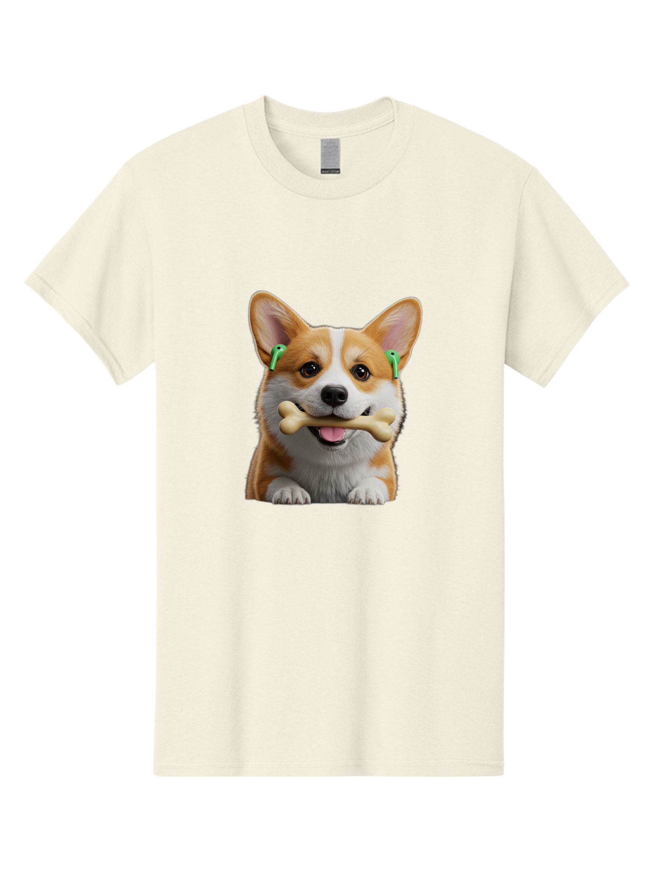 Corgi-With-Bone Men'S Graphic Tee, 100% Cotton, Comfortable Casual Summer Wear, Machine Washable, Vintage Camera, Old Camera, Antique Camera, Black Camera, Classic Photography, Photography Equipment, Nostalgic Device, Film Camera, Camera Art Bah784