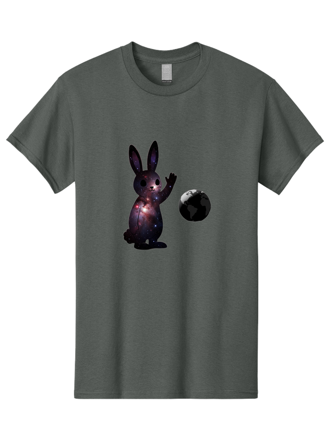 Cosmic-Rabbit-1 Men'S Graphic Tee, 100% Cotton, Comfortable Casual Summer Wear, Machine Washable, Vintage Camera, Old Camera, Antique Camera, Black Camera, Classic Photography, Photography Equipment, Nostalgic Device, Film Camera, Camera Art Bah785
