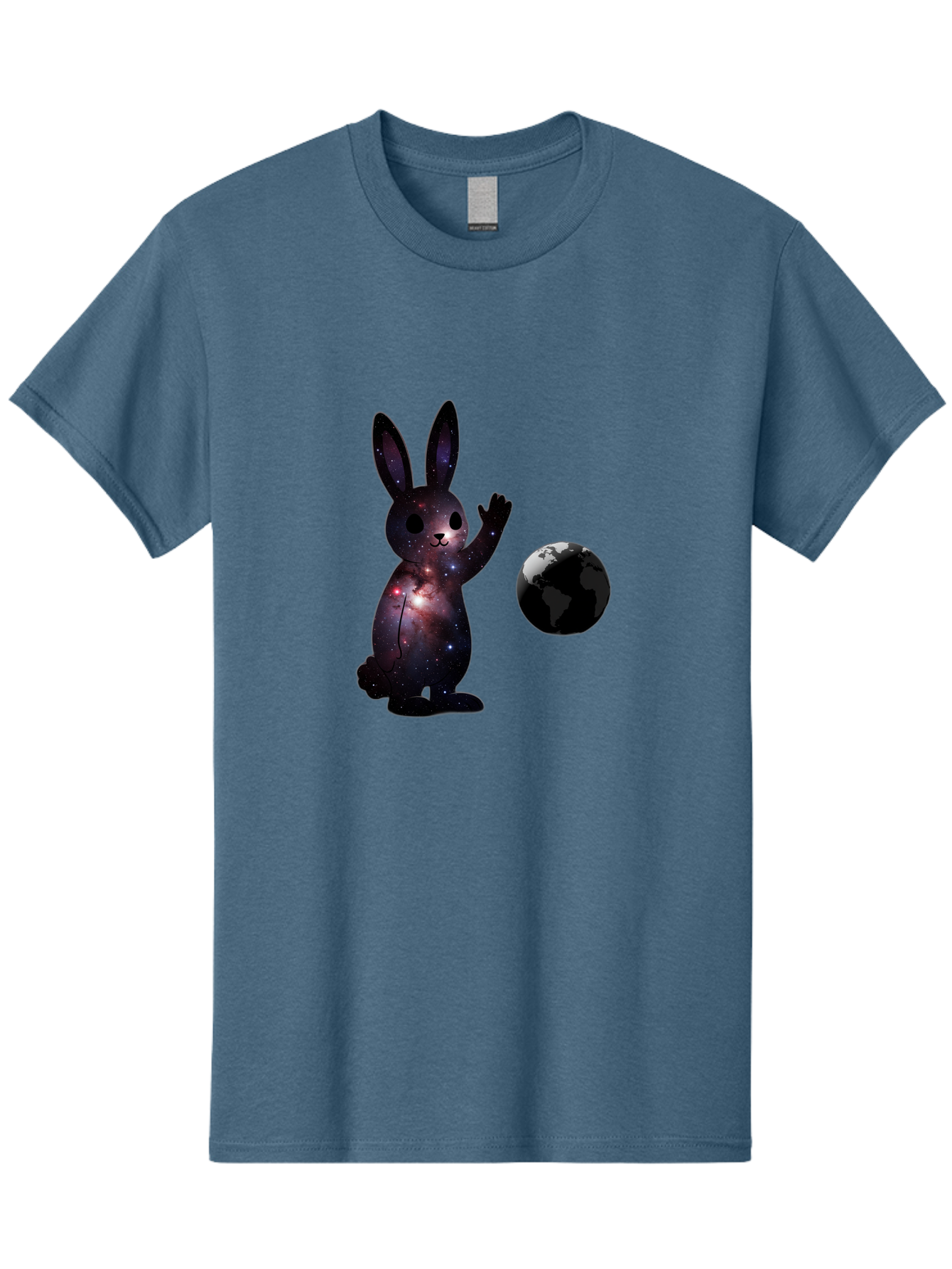 Cosmic-Rabbit-1 Men'S Graphic Tee, 100% Cotton, Comfortable Casual Summer Wear, Machine Washable, Vintage Camera, Old Camera, Antique Camera, Black Camera, Classic Photography, Photography Equipment, Nostalgic Device, Film Camera, Camera Art Bah785