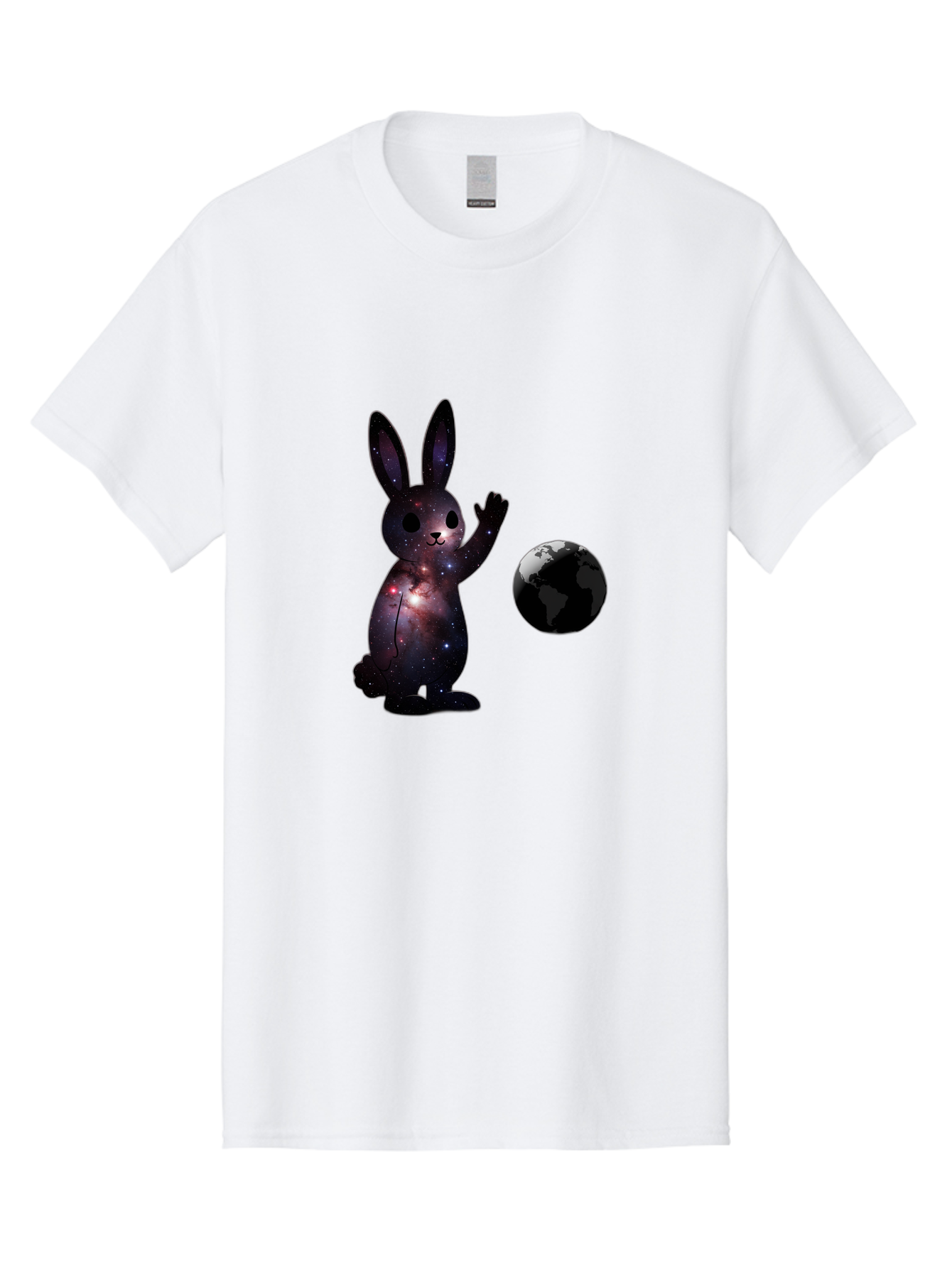 Cosmic-Rabbit-1 Men'S Graphic Tee, 100% Cotton, Comfortable Casual Summer Wear, Machine Washable, Vintage Camera, Old Camera, Antique Camera, Black Camera, Classic Photography, Photography Equipment, Nostalgic Device, Film Camera, Camera Art Bah785