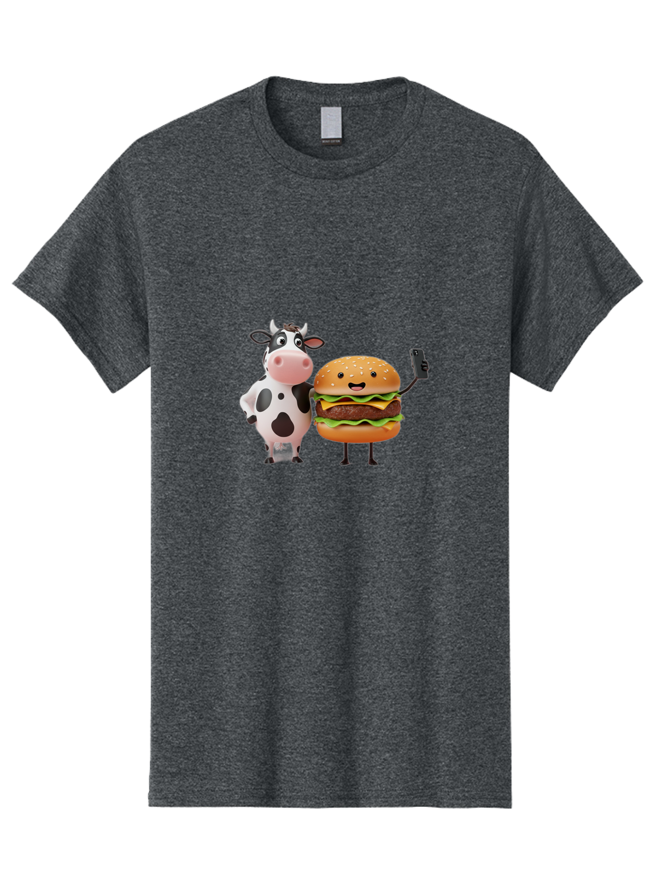 Cow-And-Burger Men'S Graphic Tee, 100% Cotton, Comfortable Casual Summer Wear, Machine Washable, Vintage Camera, Old Camera, Antique Camera, Black Camera, Classic Photography, Photography Equipment, Nostalgic Device, Film Camera, Camera Art Bah791