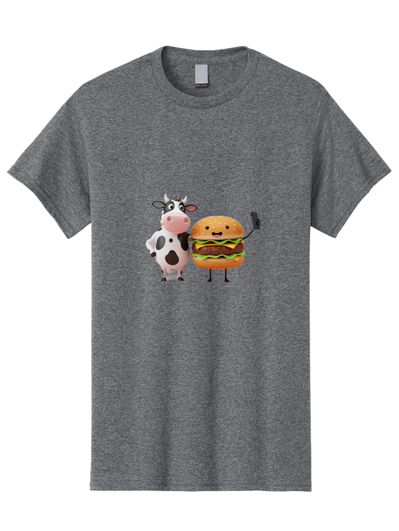 Cow-And-Burger Men'S Graphic Tee, 100% Cotton, Comfortable Casual Summer Wear, Machine Washable, Vintage Camera, Old Camera, Antique Camera, Black Camera, Classic Photography, Photography Equipment, Nostalgic Device, Film Camera, Camera Art Bah791
