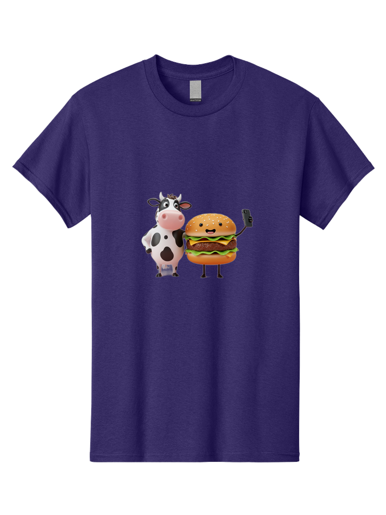 Cow-And-Burger Men'S Graphic Tee, 100% Cotton, Comfortable Casual Summer Wear, Machine Washable, Vintage Camera, Old Camera, Antique Camera, Black Camera, Classic Photography, Photography Equipment, Nostalgic Device, Film Camera, Camera Art Bah791