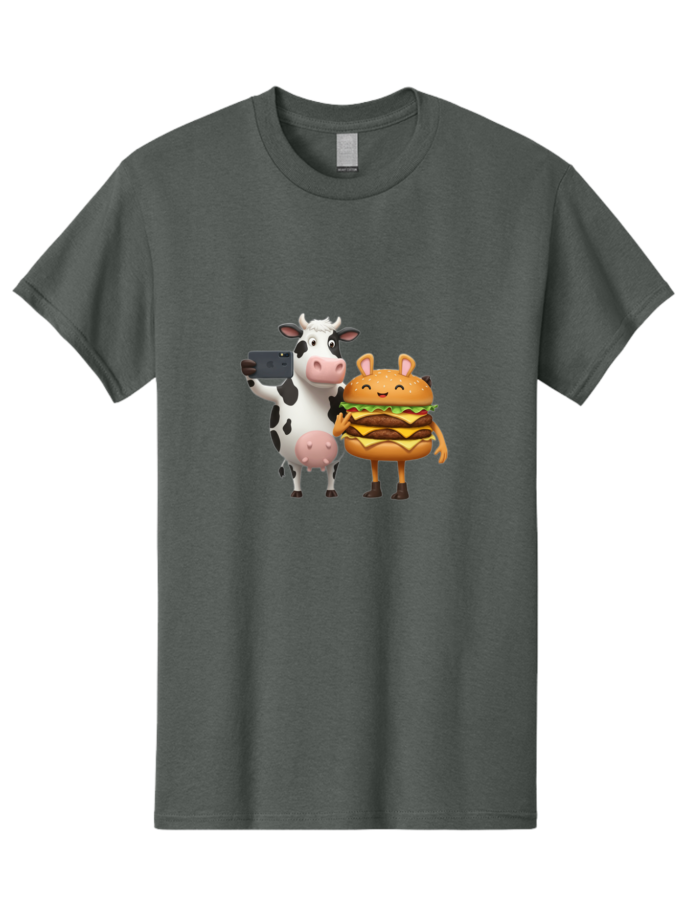 Cow-And-Hamburger Men'S Graphic Tee, 100% Cotton, Comfortable Casual Summer Wear, Machine Washable, Vintage Camera, Old Camera, Antique Camera, Black Camera, Classic Photography, Photography Equipment, Nostalgic Device, Film Camera, Camera Art Bah793