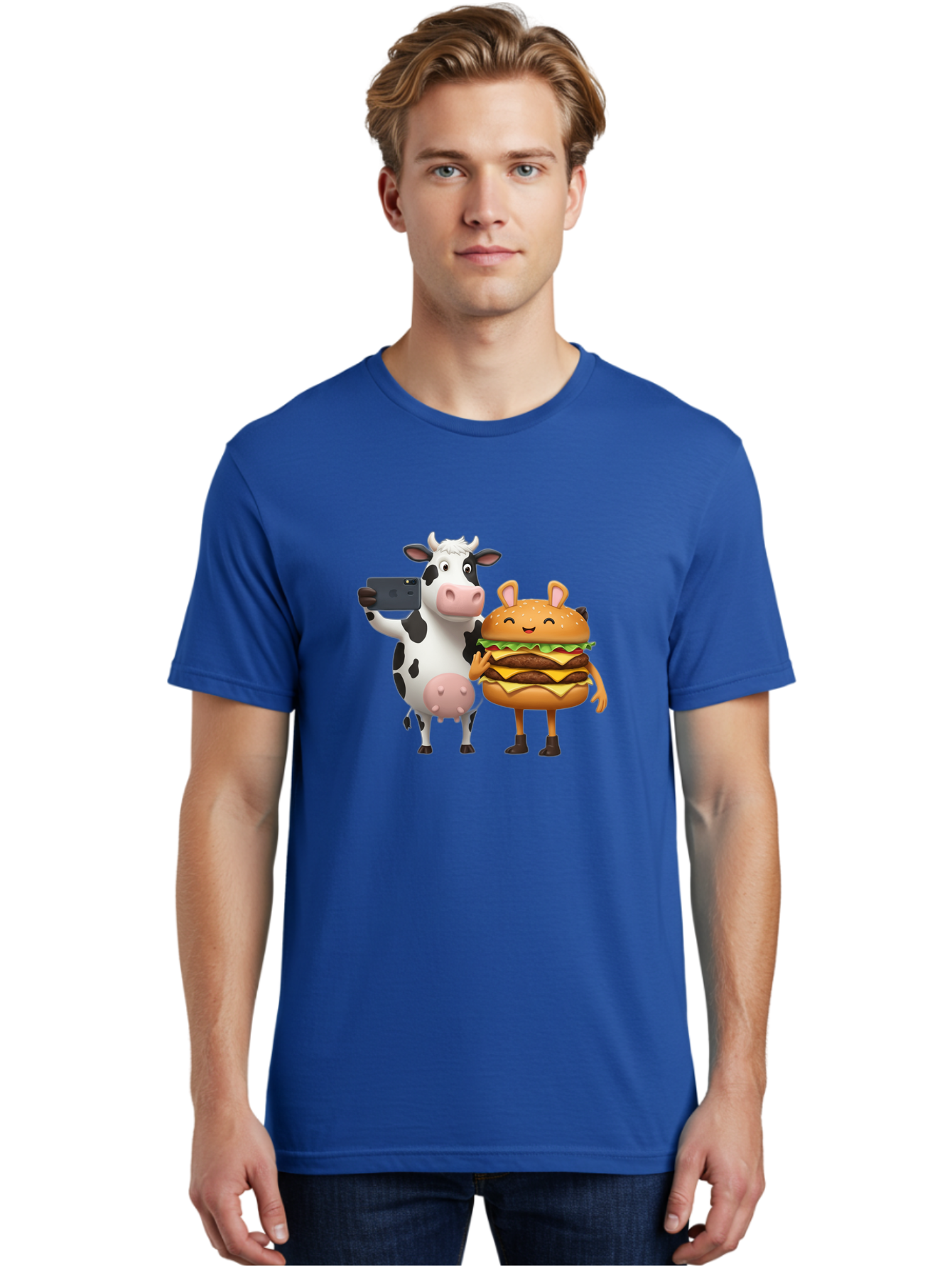Cow-And-Hamburger Men'S Graphic Tee, 100% Cotton, Comfortable Casual Summer Wear, Machine Washable, Vintage Camera, Old Camera, Antique Camera, Black Camera, Classic Photography, Photography Equipment, Nostalgic Device, Film Camera, Camera Art Bah793