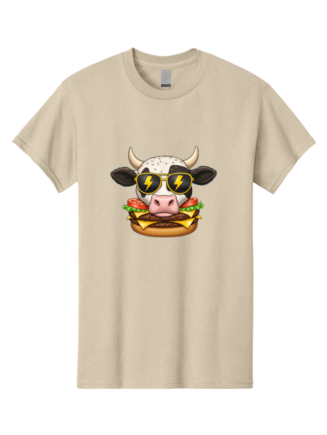 Cow-Head-Burger Men'S Graphic Tee, 100% Cotton, Comfortable Casual Summer Wear, Machine Washable, Vintage Camera, Old Camera, Antique Camera, Black Camera, Classic Photography, Photography Equipment, Nostalgic Device, Film Camera, Camera Art Bah797