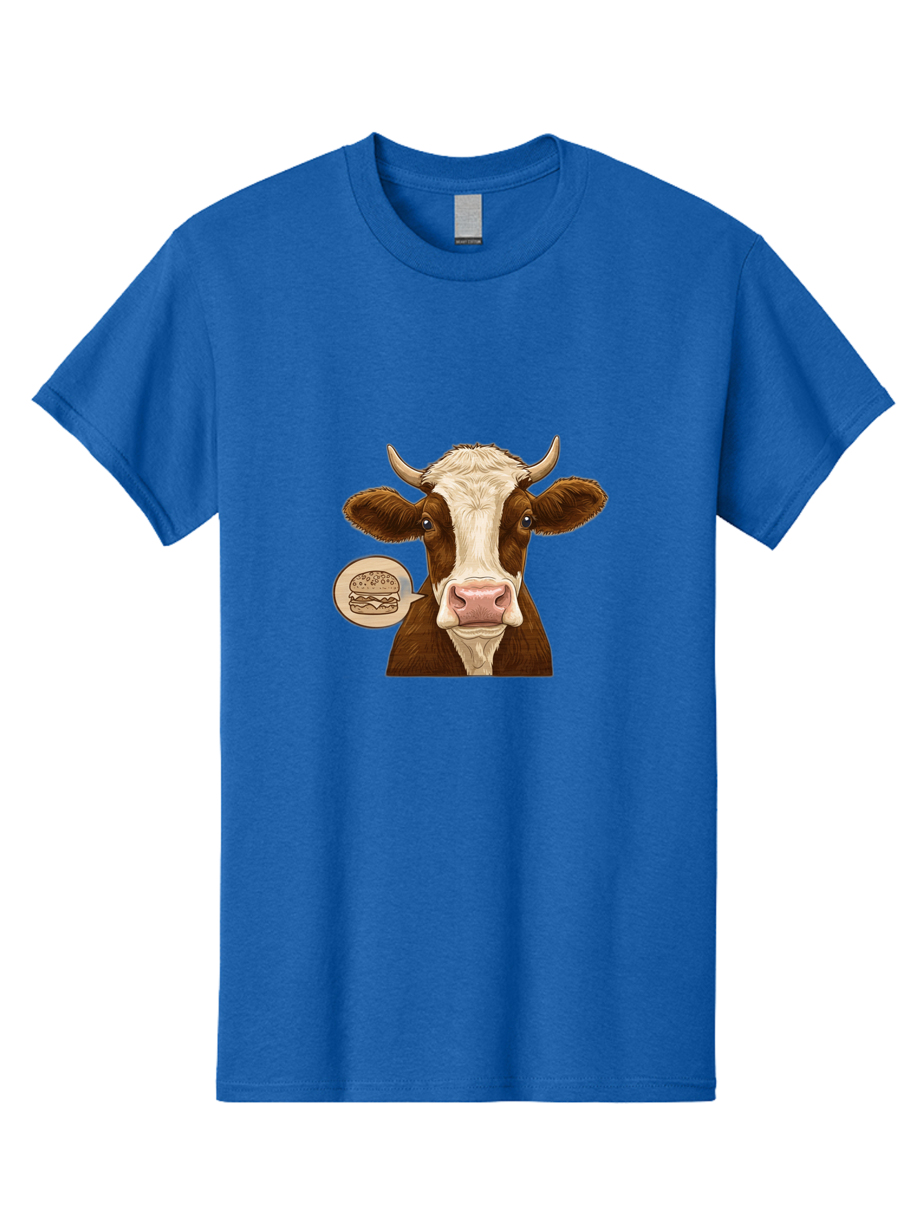 Cow-Thinking-Burger Men'S Graphic Tee, 100% Cotton, Comfortable Casual Summer Wear, Machine Washable, Vintage Camera, Old Camera, Antique Camera, Black Camera, Classic Photography, Photography Equipment, Nostalgic Device, Film Camera, Bah815