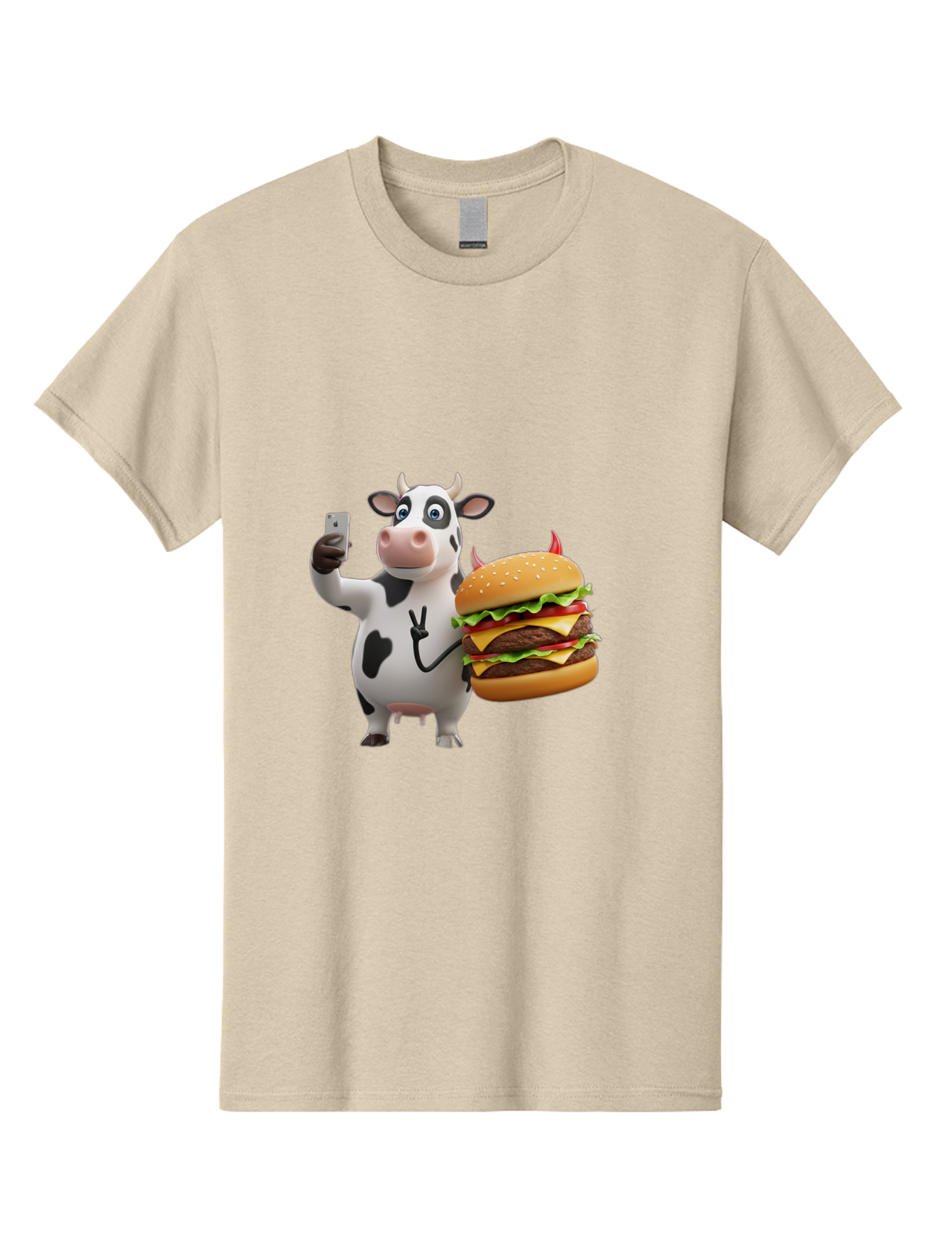 Cow-With-Burger Men'S Graphic Tee, 100% Cotton, Comfortable Casual Summer Wear, Machine Washable, Vintage Camera, Old Camera, Antique Camera, Black Camera, Classic Photography, Photography Equipment, Nostalgic Device, Film Camera, Camera Art Bah819