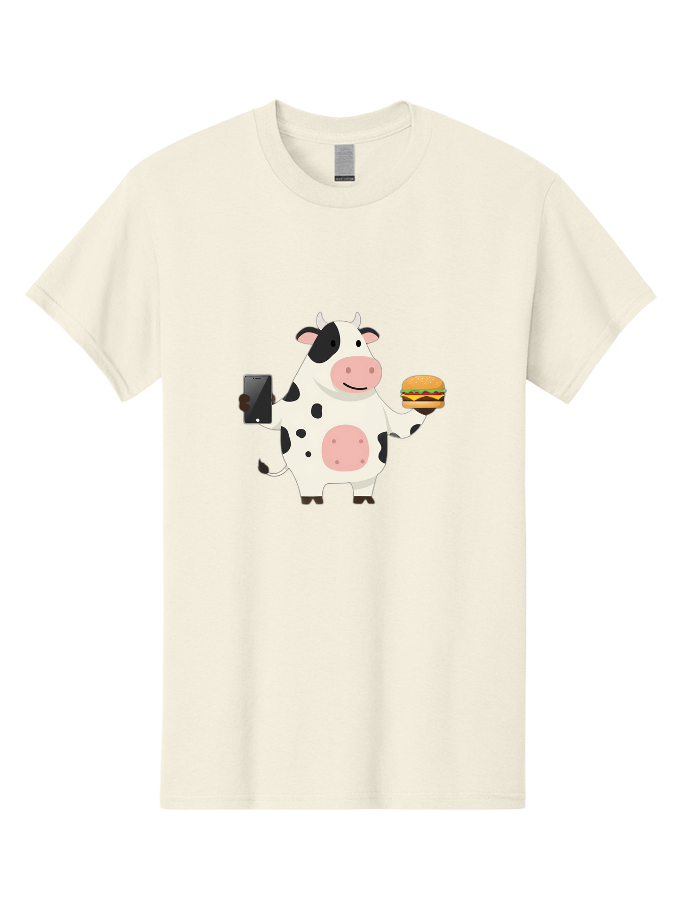Cow-With-Hamburger Men'S Graphic Tee, 100% Cotton, Comfortable Casual Summer Wear, Machine Washable, Vintage Camera, Old Camera, Antique Camera, Black Camera, Classic Photography, Photography Equipment, Nostalgic Device, Film Camera, Bah821