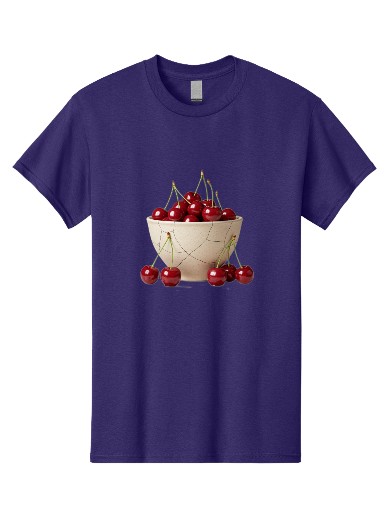 Cracked-Bowl-Cherries Men'S Graphic Tee, 100% Cotton, Comfortable Casual Summer Wear, Machine Washable, Vintage Camera, Old Camera, Antique Camera, Black Camera, Classic Photography, Photography Equipment, Nostalgic Device, Film Camera, Bah827