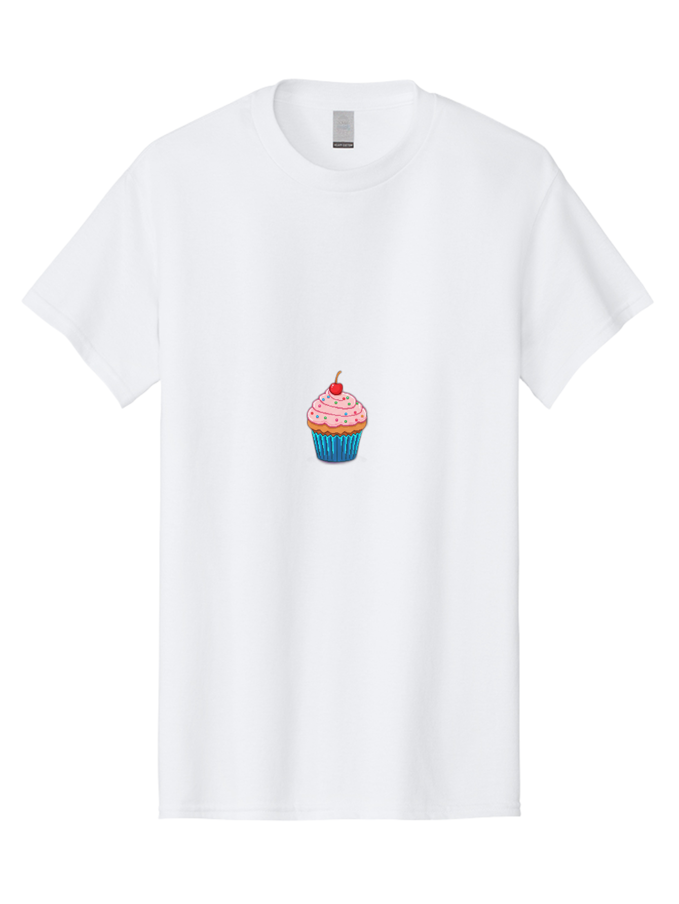 Cupcake-1 Men'S Graphic Tee, 100% Cotton, Comfortable Casual Summer Wear, Machine Washable, Vintage Camera, Old Camera, Antique Camera, Black Camera, Classic Photography, Photography Equipment, Nostalgic Device, Film Camera, Camera Art Bah839