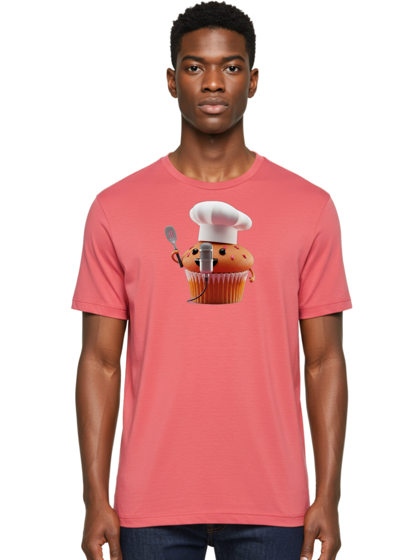 Cupcake-Chef Men'S Graphic Tee, 100% Cotton, Comfortable Casual Summer Wear, Machine Washable, Vintage Camera, Old Camera, Antique Camera, Black Camera, Classic Photography, Photography Equipment, Nostalgic Device, Film Camera, Camera Art Bah848