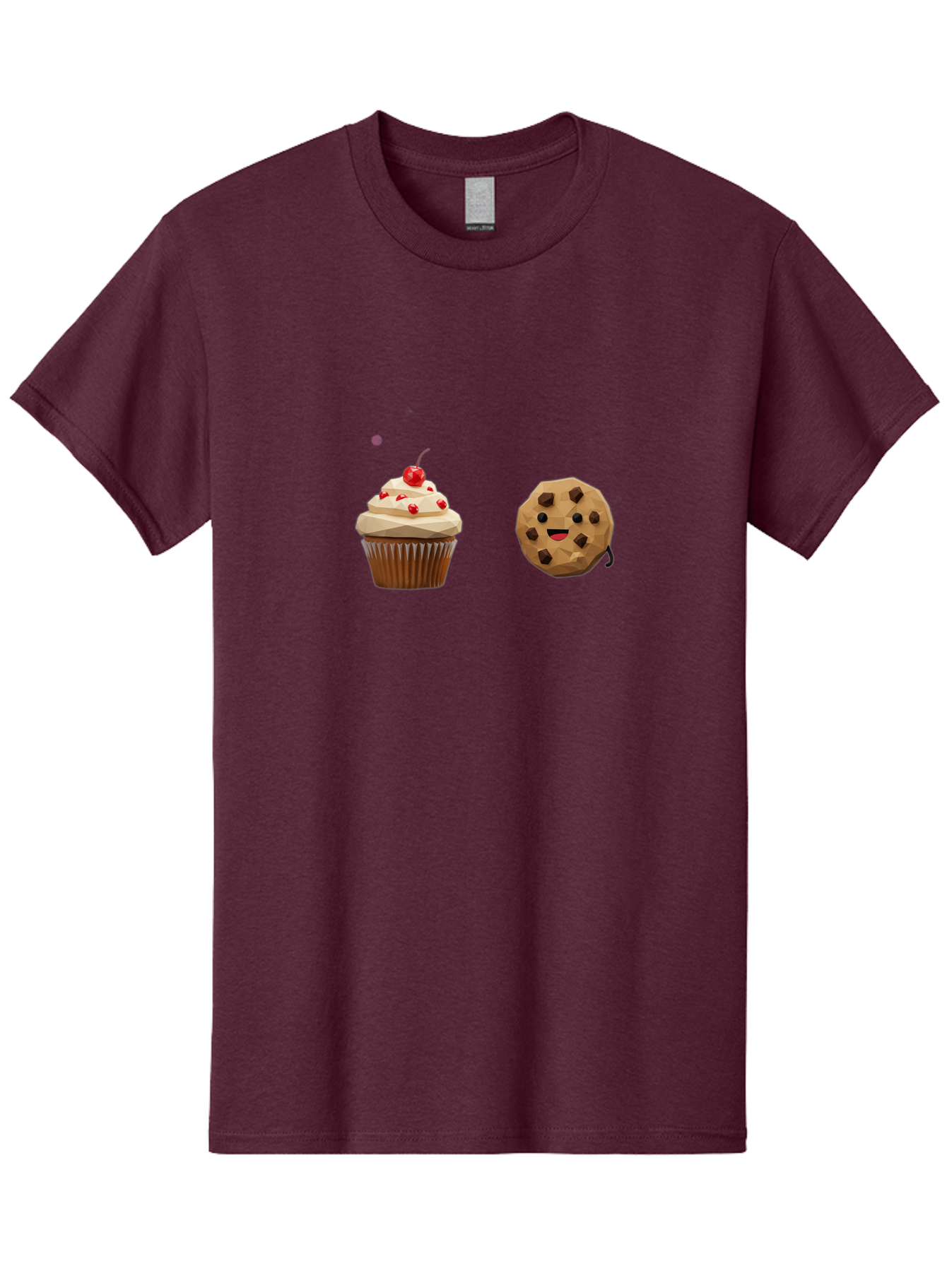 Cupcake-Cookie Men'S Graphic Tee, 100% Cotton, Comfortable Casual Summer Wear, Machine Washable, Vintage Camera, Old Camera, Antique Camera, Black Camera, Classic Photography, Photography Equipment, Nostalgic Device, Film Camera, Camera Art Bah849