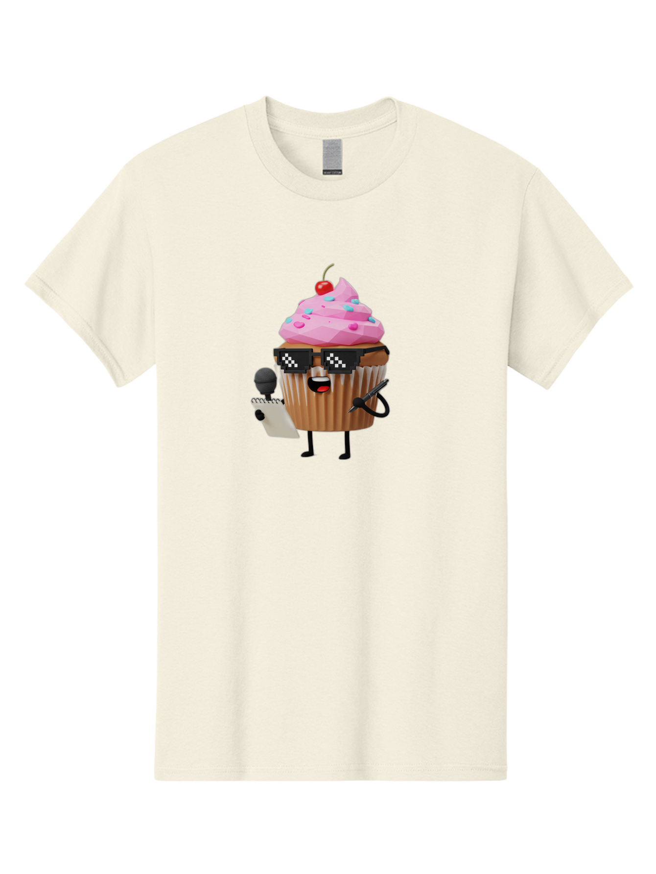 Cupcake-Dj-1 Men'S Graphic Tee, 100% Cotton, Comfortable Casual Summer Wear, Machine Washable, Vintage Camera, Old Camera, Antique Camera, Black Camera, Classic Photography, Photography Equipment, Nostalgic Device, Film Camera, Camera Art Bah851