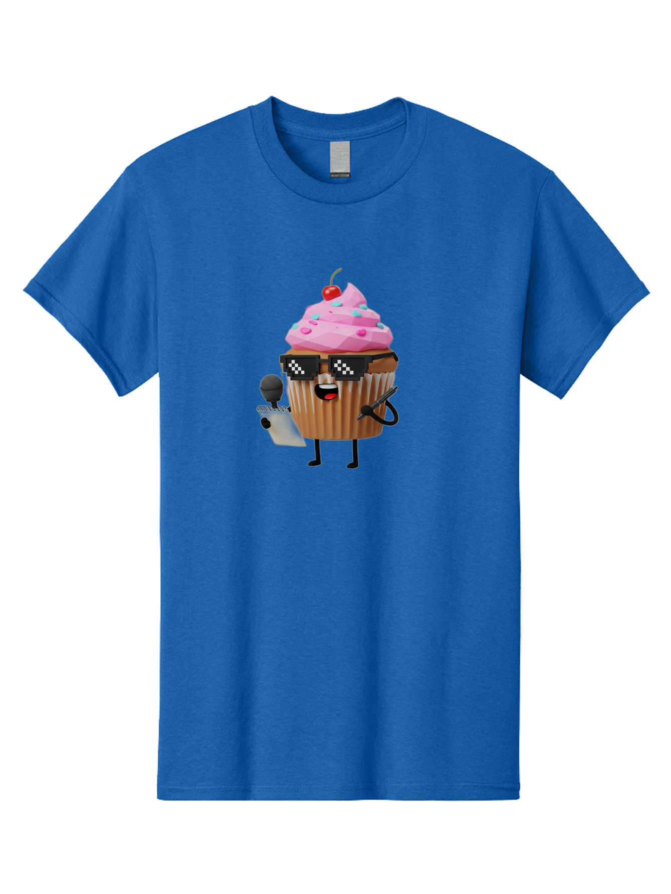 Cupcake-Dj-1 Men'S Graphic Tee, 100% Cotton, Comfortable Casual Summer Wear, Machine Washable, Vintage Camera, Old Camera, Antique Camera, Black Camera, Classic Photography, Photography Equipment, Nostalgic Device, Film Camera, Camera Art Bah851
