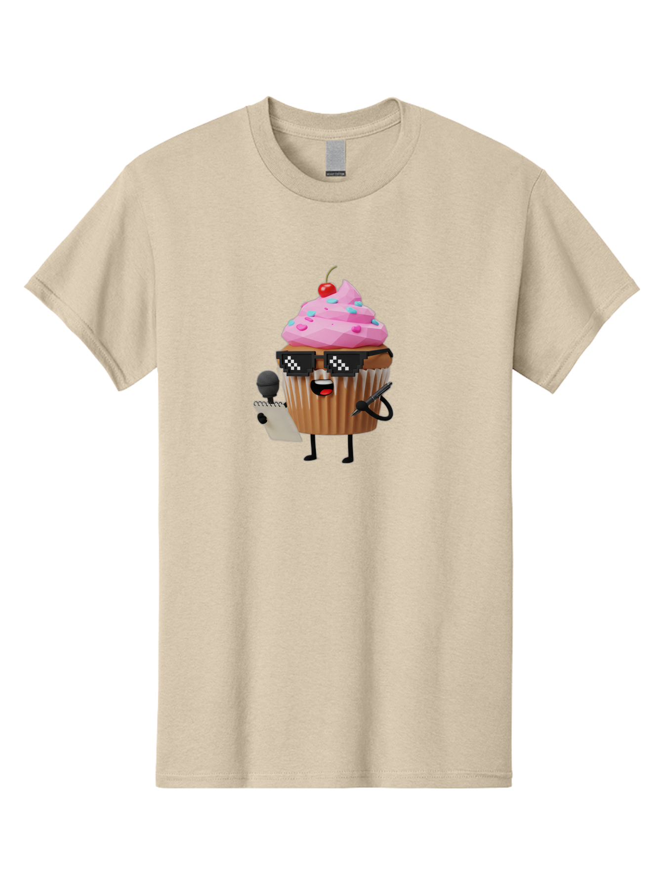 Cupcake-Dj-1 Men'S Graphic Tee, 100% Cotton, Comfortable Casual Summer Wear, Machine Washable, Vintage Camera, Old Camera, Antique Camera, Black Camera, Classic Photography, Photography Equipment, Nostalgic Device, Film Camera, Camera Art Bah851