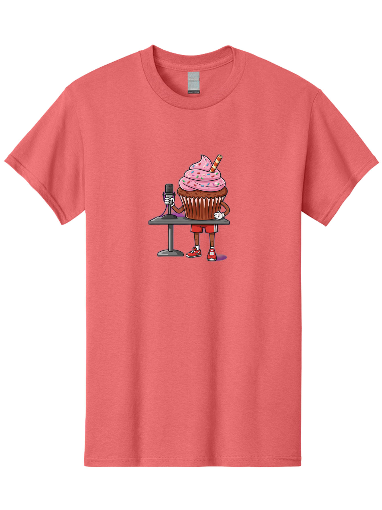 Cupcake-Dj-3 Men'S Graphic Tee, 100% Cotton, Comfortable Casual Summer Wear, Machine Washable, Vintage Camera, Old Camera, Antique Camera, Black Camera, Classic Photography, Photography Equipment, Nostalgic Device, Film Camera, Camera Art Bah853