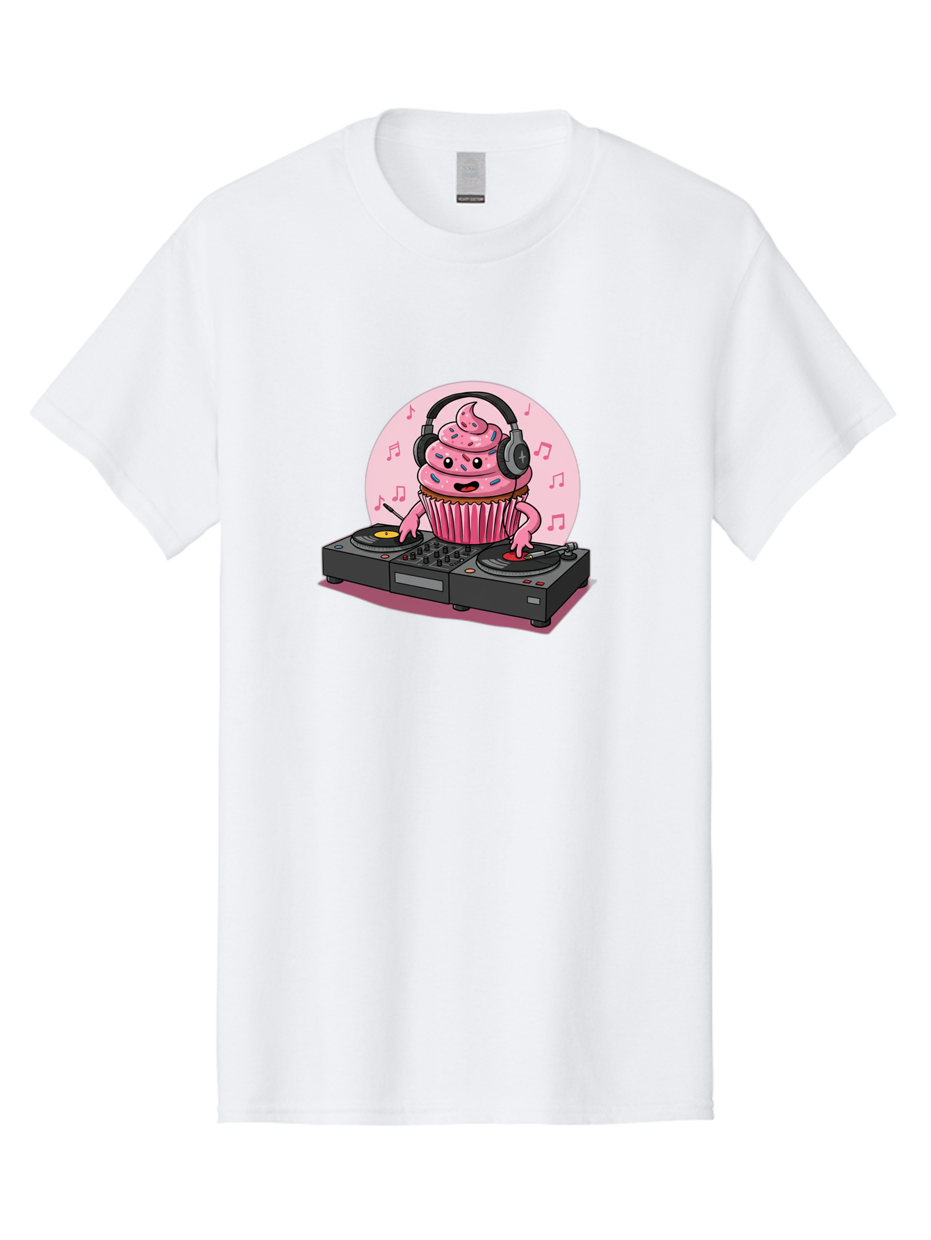 Cupcake-Dj-4 Men'S Graphic Tee, 100% Cotton, Comfortable Casual Summer Wear, Machine Washable, Vintage Camera, Old Camera, Antique Camera, Black Camera, Classic Photography, Photography Equipment, Nostalgic Device, Film Camera, Camera Art Bah854