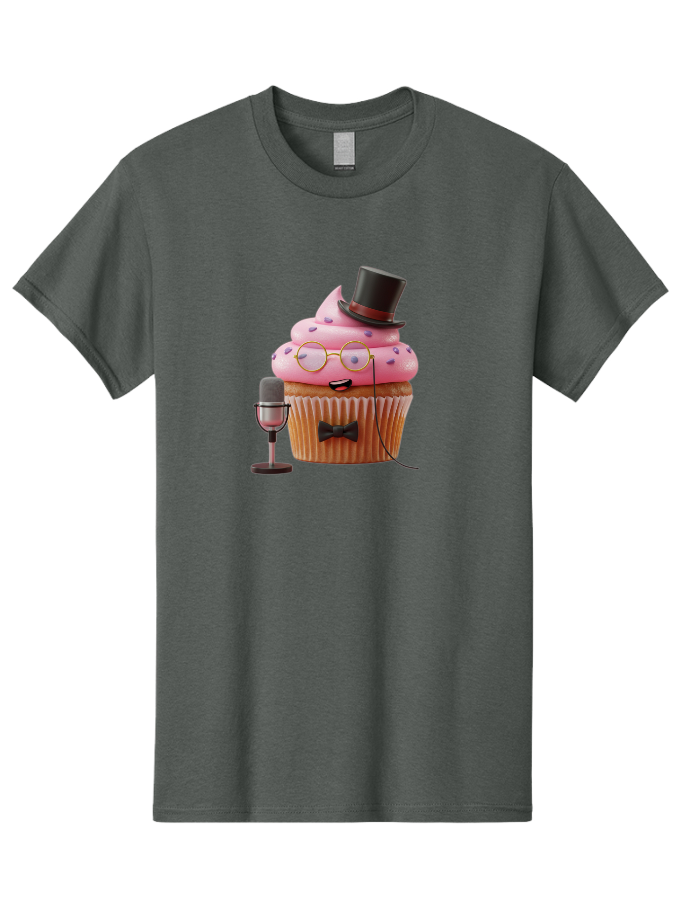 Cupcake-Dj-6 Men'S Graphic Tee, 100% Cotton, Comfortable Casual Summer Wear, Machine Washable, Vintage Camera, Old Camera, Antique Camera, Black Camera, Classic Photography, Photography Equipment, Nostalgic Device, Film Camera, Camera Art Bah856