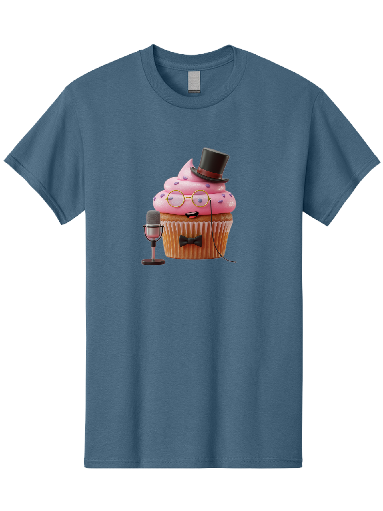 Cupcake-Dj-6 Men'S Graphic Tee, 100% Cotton, Comfortable Casual Summer Wear, Machine Washable, Vintage Camera, Old Camera, Antique Camera, Black Camera, Classic Photography, Photography Equipment, Nostalgic Device, Film Camera, Camera Art Bah856