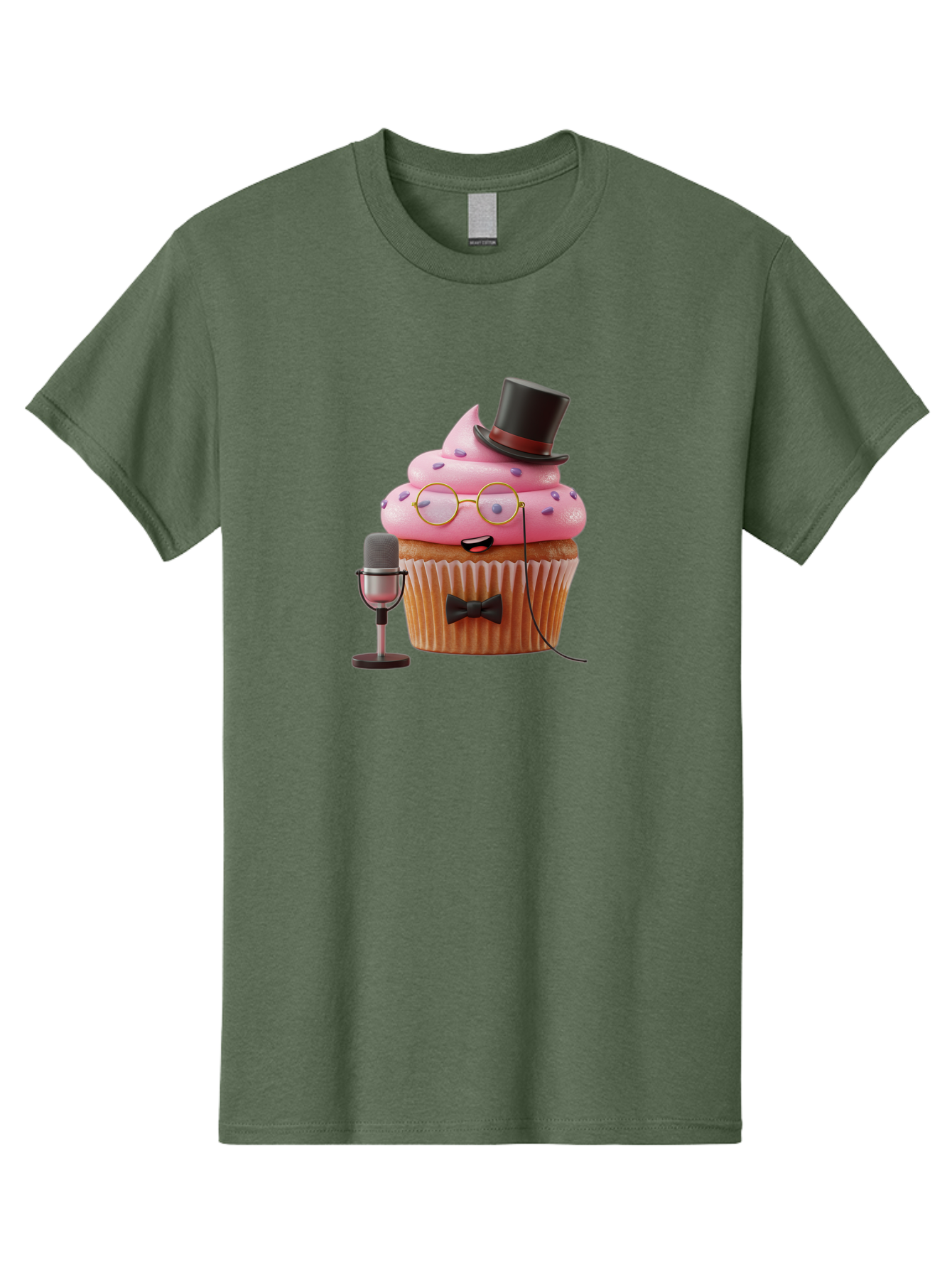 Cupcake-Dj-6 Men'S Graphic Tee, 100% Cotton, Comfortable Casual Summer Wear, Machine Washable, Vintage Camera, Old Camera, Antique Camera, Black Camera, Classic Photography, Photography Equipment, Nostalgic Device, Film Camera, Camera Art Bah856