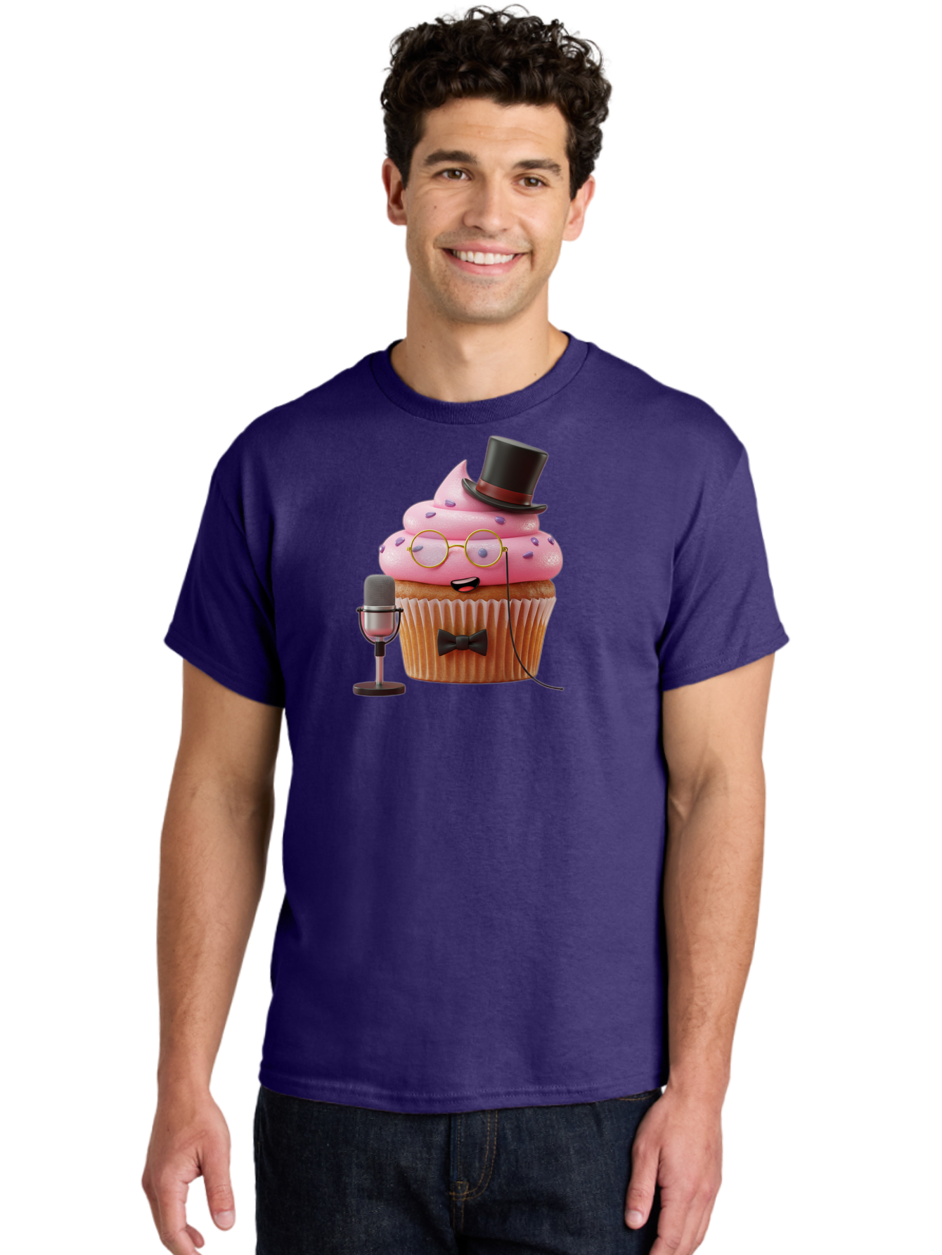 Cupcake-Dj-6 Men'S Graphic Tee, 100% Cotton, Comfortable Casual Summer Wear, Machine Washable, Vintage Camera, Old Camera, Antique Camera, Black Camera, Classic Photography, Photography Equipment, Nostalgic Device, Film Camera, Camera Art Bah856