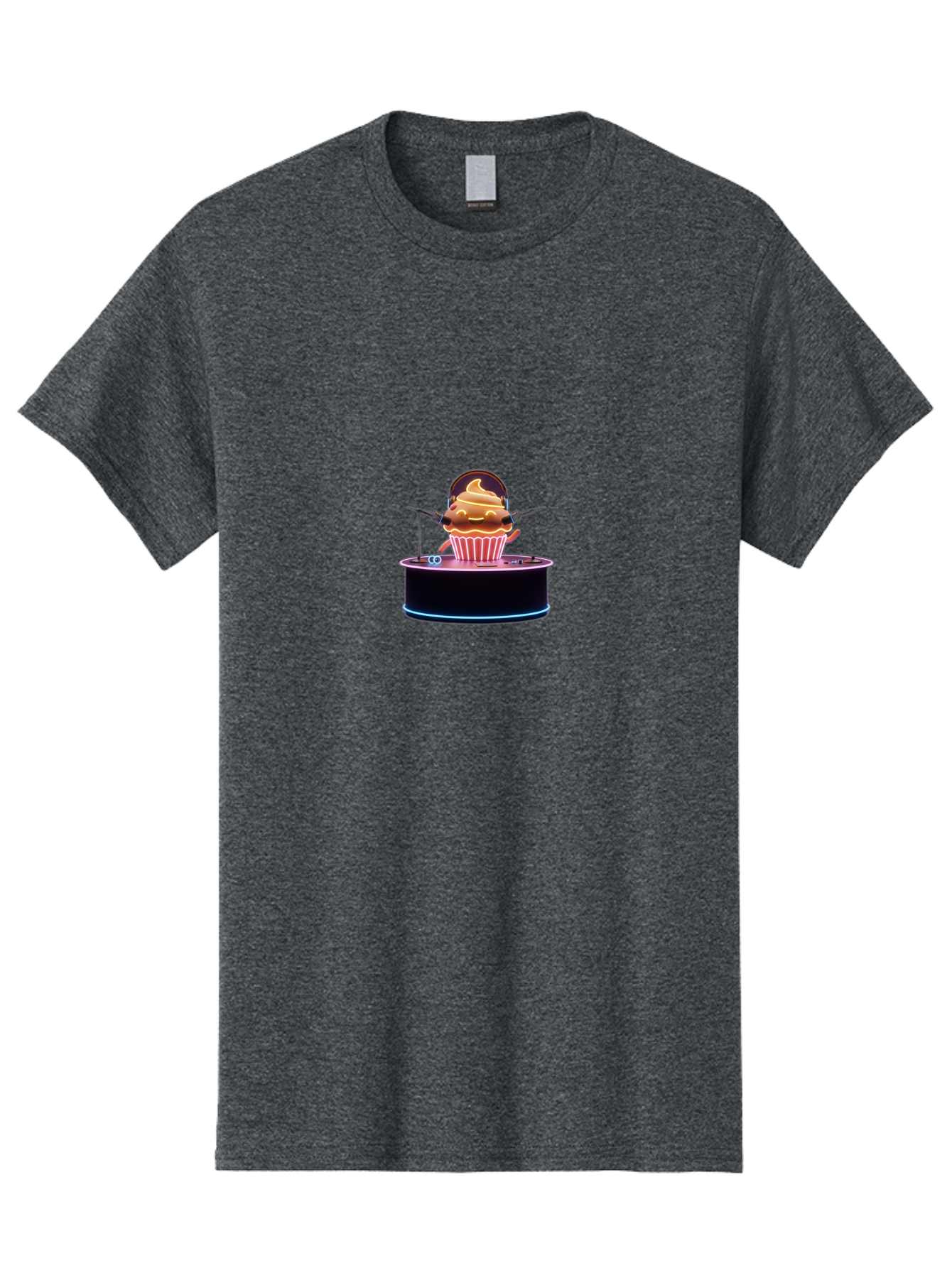 Cupcake-Dj Men'S Graphic Tee, 100% Cotton, Comfortable Casual Summer Wear, Machine Washable, Vintage Camera, Old Camera, Antique Camera, Black Camera, Classic Photography, Photography Equipment, Nostalgic Device, Film Camera, Camera Art Bah857