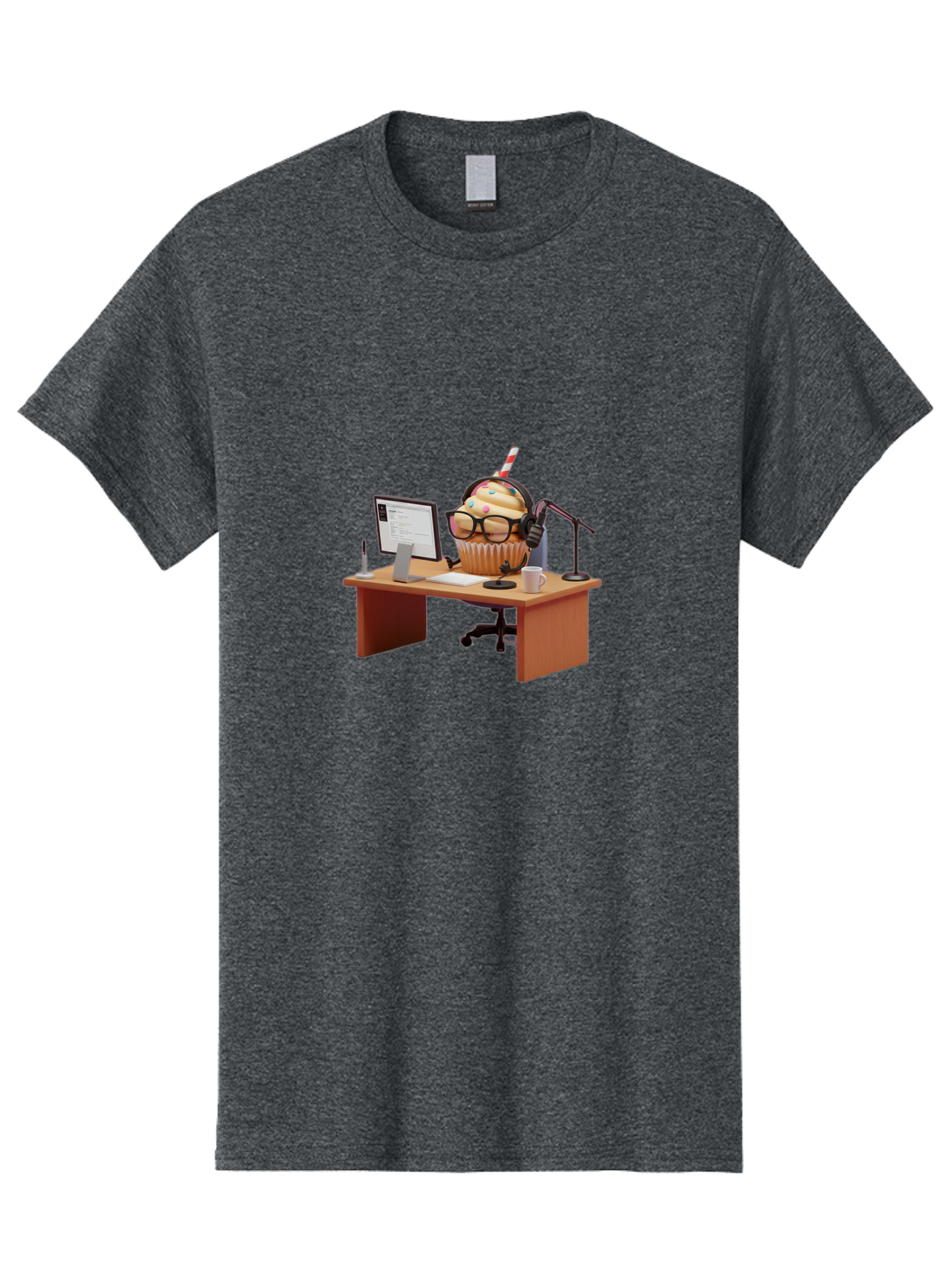 Cupcake-Office-Worker Men'S Graphic Tee, 100% Cotton, Comfortable Casual Summer Wear, Machine Washable, Vintage Camera, Old Camera, Antique Camera, Black Camera, Classic Photography, Photography Equipment, Nostalgic Device, Film Camera, Bah861