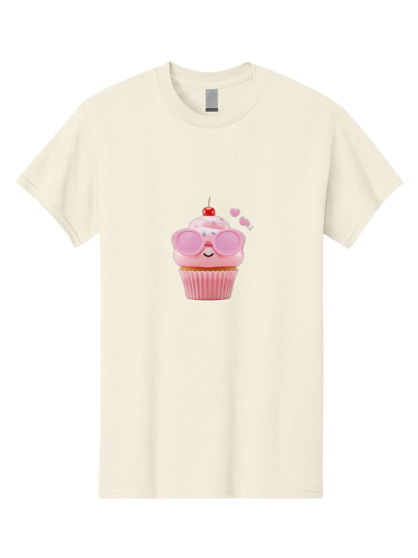 Cupcake-With-Sunglasses-2 Men'S Graphic Tee, 100% Cotton, Comfortable Casual Summer Wear, Machine Washable, Vintage Camera, Old Camera, Antique Camera, Black Camera, Classic Photography, Photography Equipment, Nostalgic Device, Film Camera, Bah873