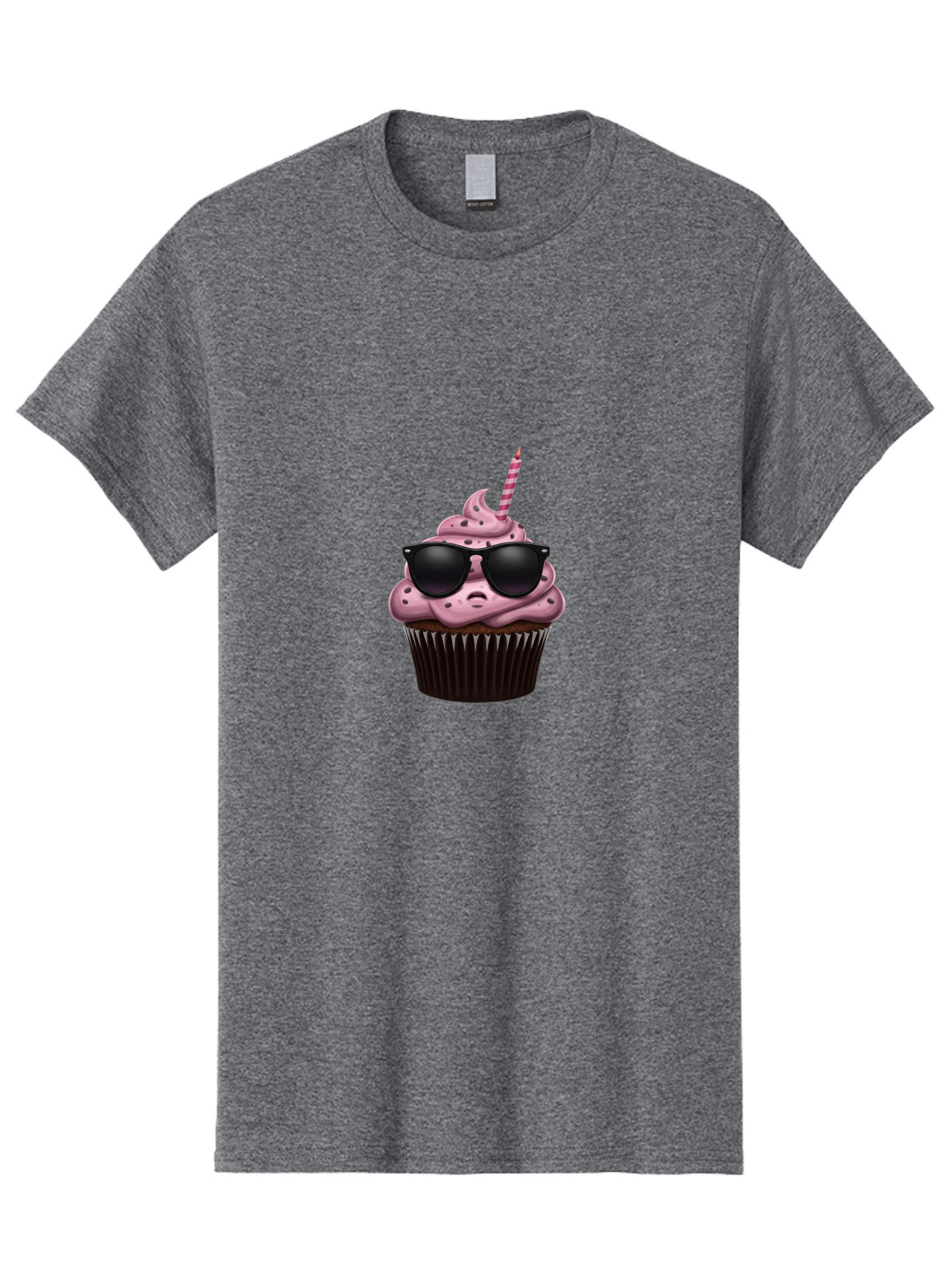 Cupcake-With-Sunglasses-3 Men'S Graphic Tee, 100% Cotton, Comfortable Casual Summer Wear, Machine Washable, Vintage Camera, Old Camera, Antique Camera, Black Camera, Classic Photography, Photography Equipment, Nostalgic Device, Film Camera, Bah874