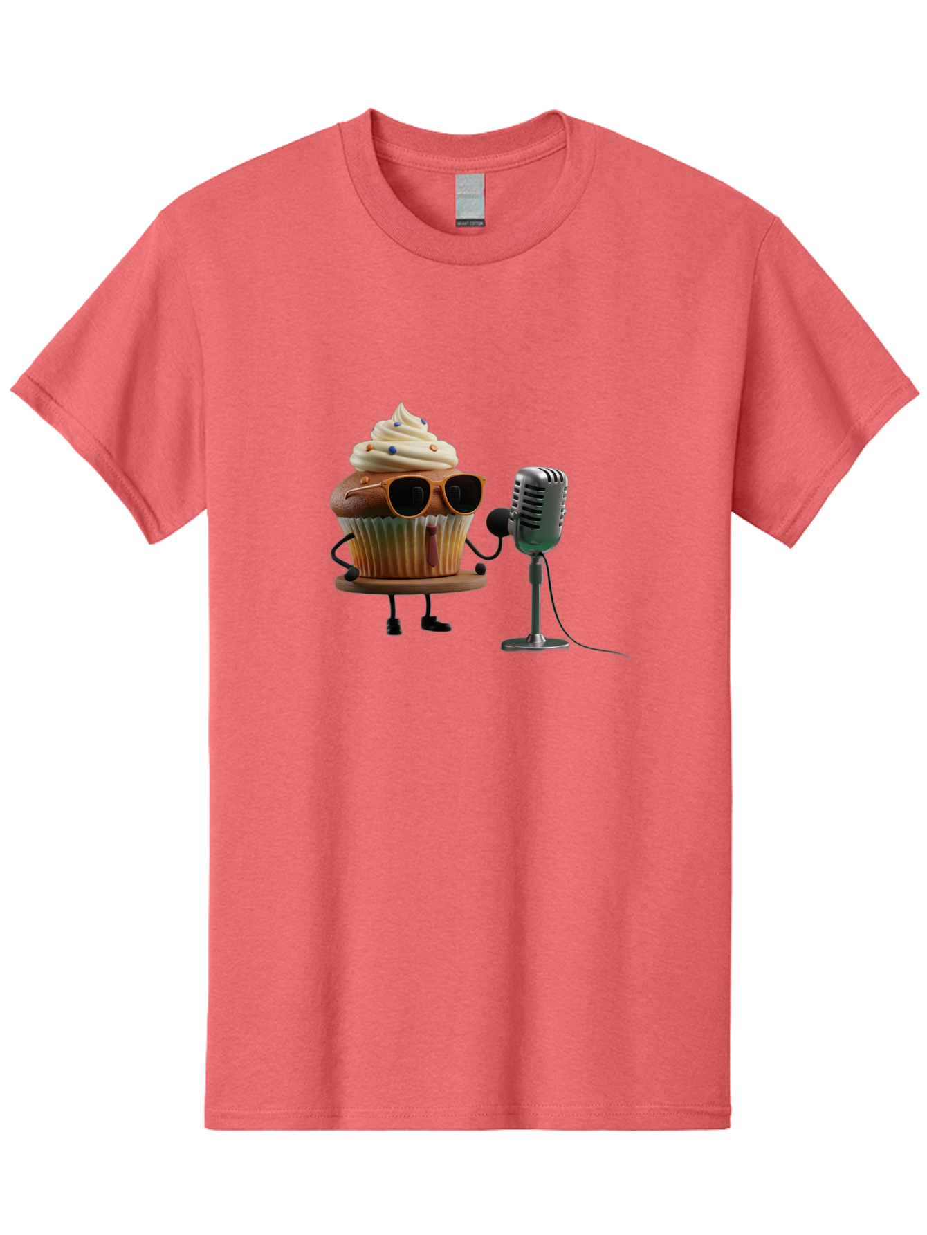 Cupcake-With-Sunglasses Men'S Graphic Tee, 100% Cotton, Comfortable Casual Summer Wear, Machine Washable, Vintage Camera, Old Camera, Antique Camera, Black Camera, Classic Photography, Photography Equipment, Nostalgic Device, Film Camera, Bah878