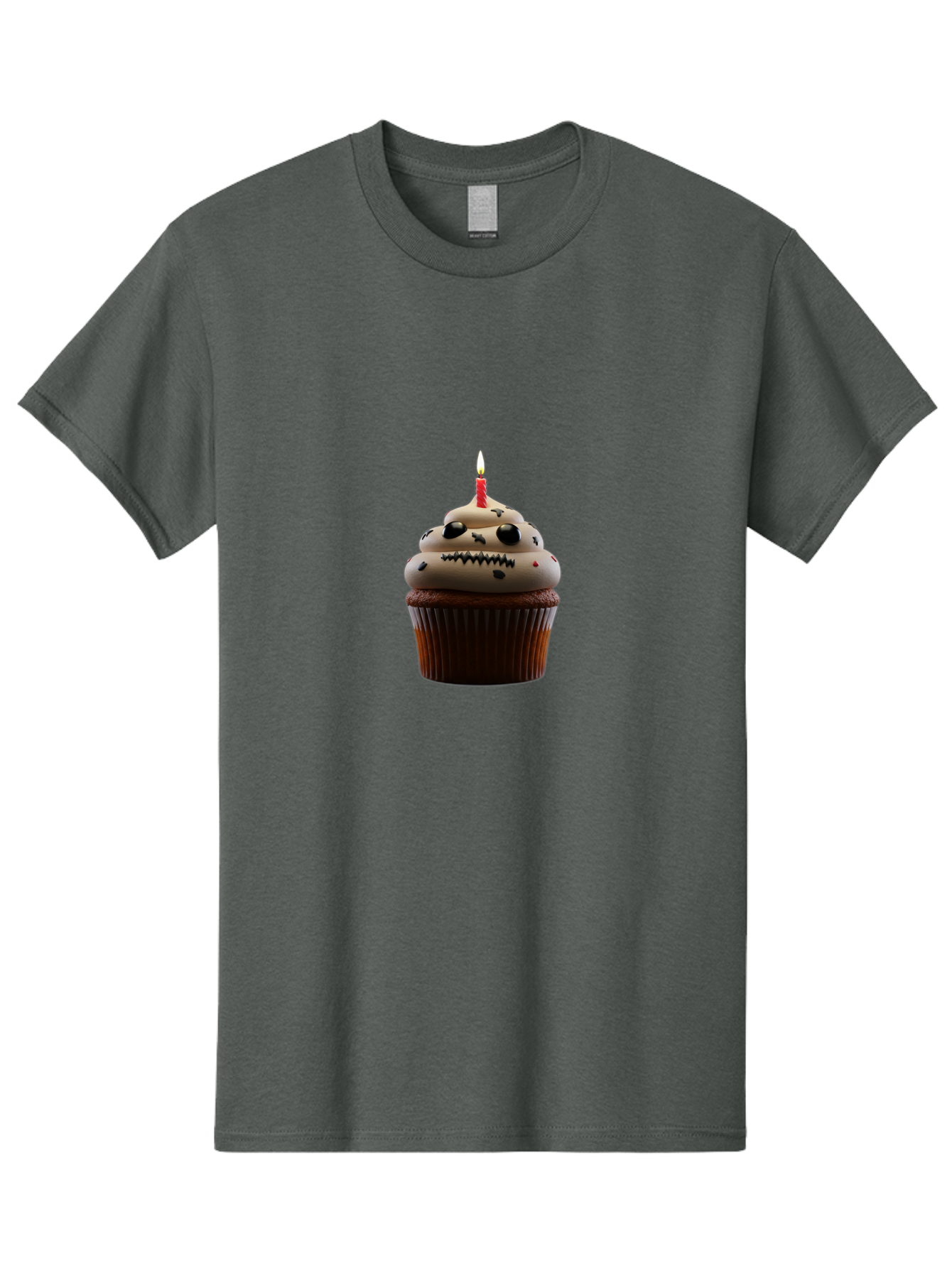 Cupcake-With-Zombie-Face Men'S Graphic Tee, 100% Cotton, Comfortable Casual Summer Wear, Machine Washable, Vintage Camera, Old Camera, Antique Camera, Black Camera, Classic Photography, Photography Equipment, Nostalgic Device, Film Camera, Bah880