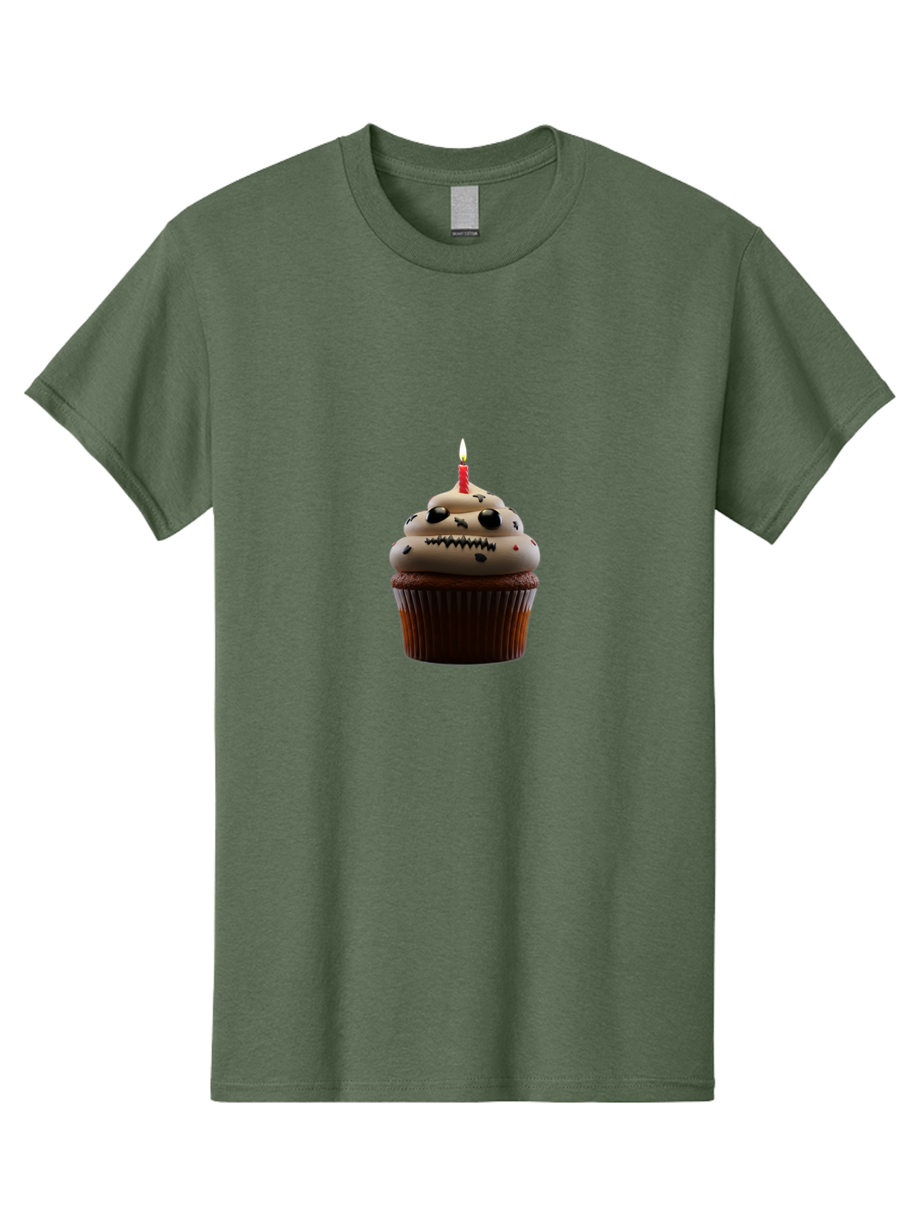 Cupcake-With-Zombie-Face Men'S Graphic Tee, 100% Cotton, Comfortable Casual Summer Wear, Machine Washable, Vintage Camera, Old Camera, Antique Camera, Black Camera, Classic Photography, Photography Equipment, Nostalgic Device, Film Camera, Bah880
