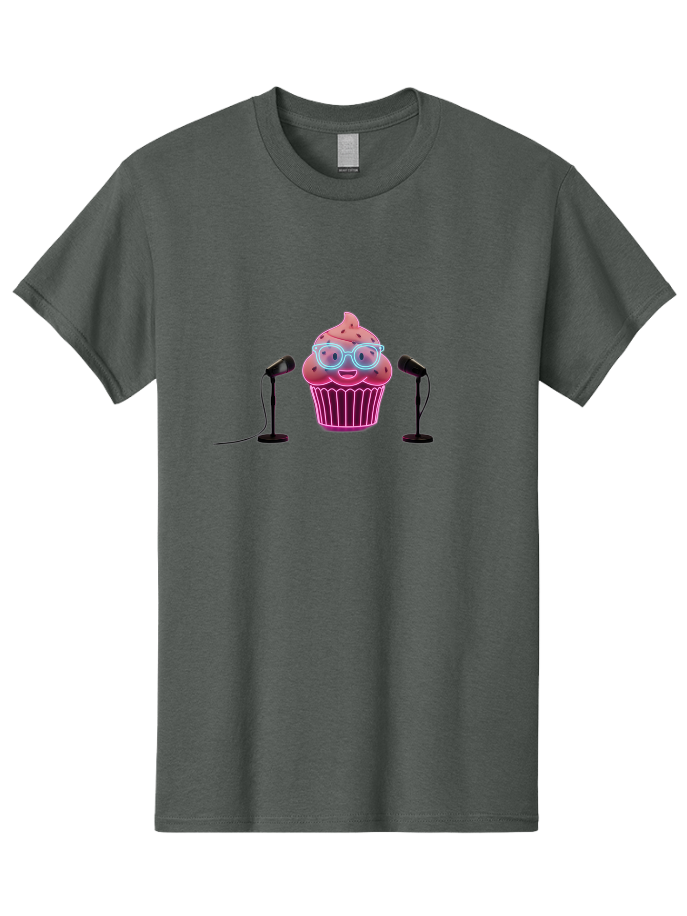 Cupcake Men'S Graphic Tee, 100% Cotton, Comfortable Casual Summer Wear, Machine Washable, Vintage Camera, Old Camera, Antique Camera, Black Camera, Classic Photography, Photography Equipment, Nostalgic Device, Film Camera, Camera Art Bah881