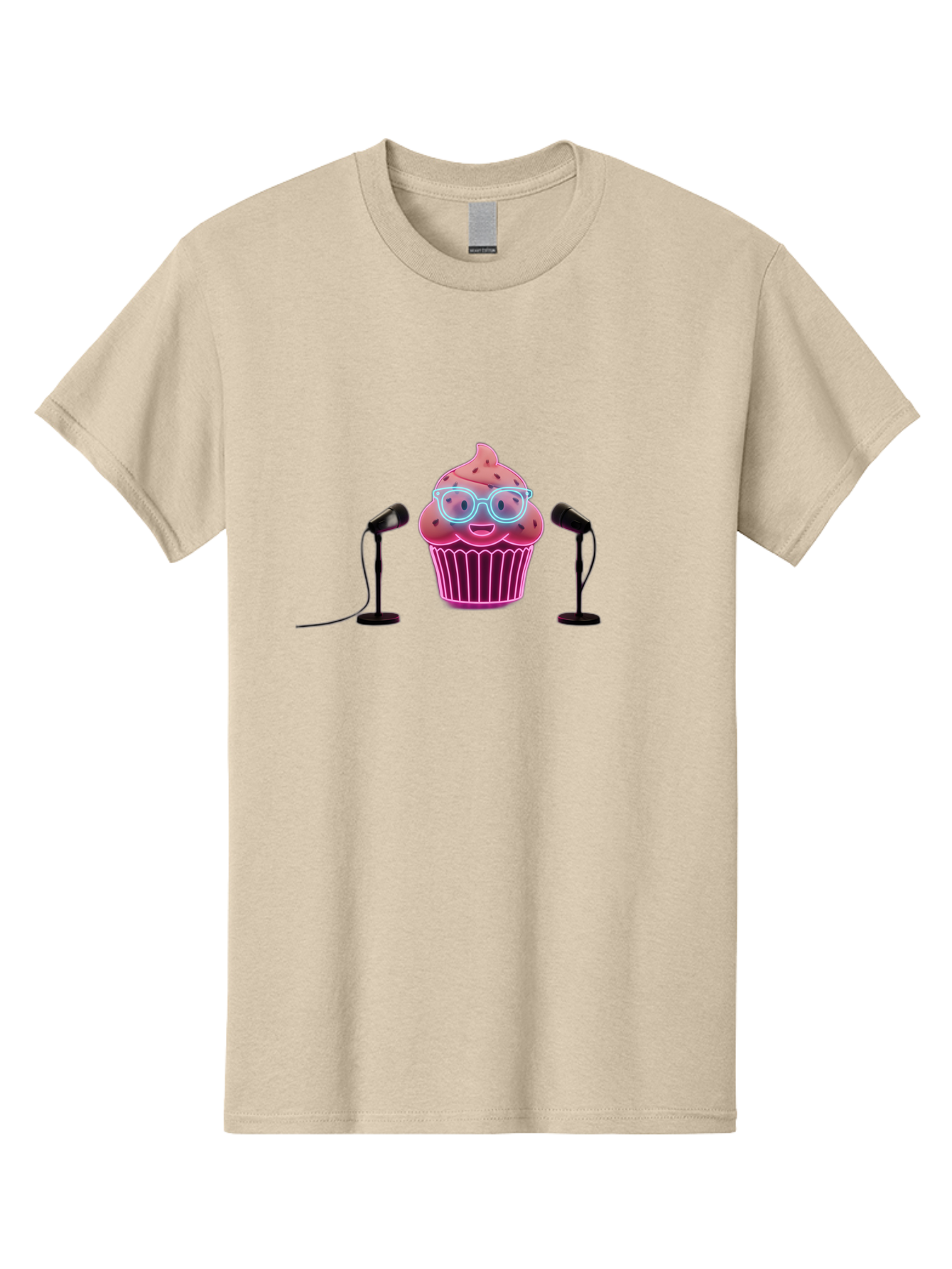 Cupcake Men'S Graphic Tee, 100% Cotton, Comfortable Casual Summer Wear, Machine Washable, Vintage Camera, Old Camera, Antique Camera, Black Camera, Classic Photography, Photography Equipment, Nostalgic Device, Film Camera, Camera Art Bah881