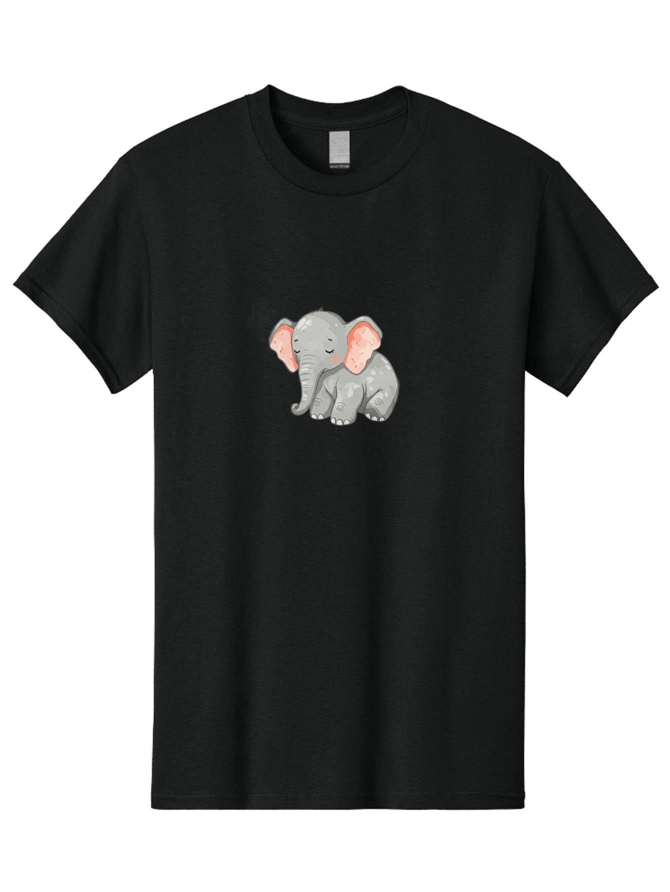 Cute-Elephant-1 Men'S Graphic Tee, 100% Cotton, Comfortable Casual Summer Wear, Machine Washable, Vintage Camera, Old Camera, Antique Camera, Black Camera, Classic Photography, Photography Equipment, Nostalgic Device, Film Camera, Camera Art Bah884