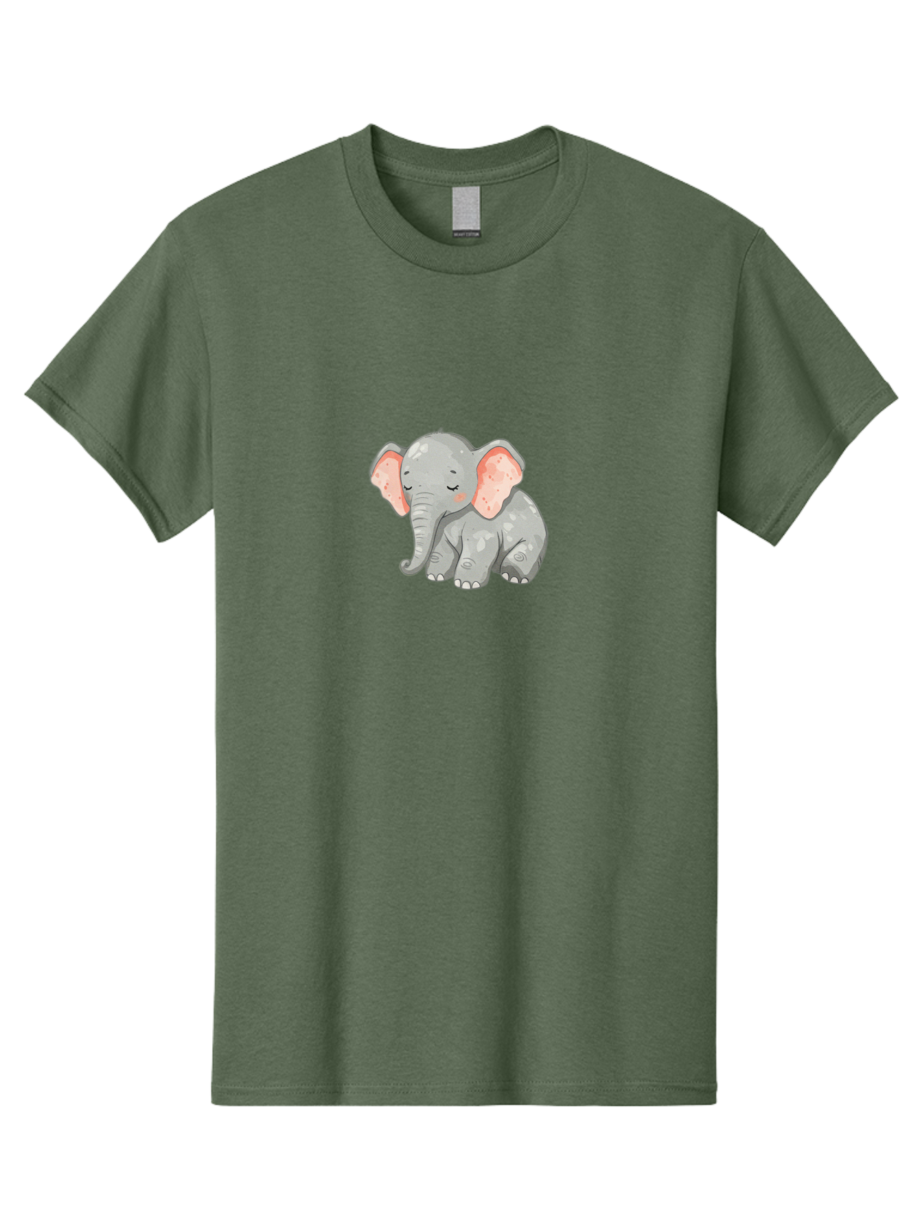 Cute-Elephant-1 Men'S Graphic Tee, 100% Cotton, Comfortable Casual Summer Wear, Machine Washable, Vintage Camera, Old Camera, Antique Camera, Black Camera, Classic Photography, Photography Equipment, Nostalgic Device, Film Camera, Camera Art Bah884
